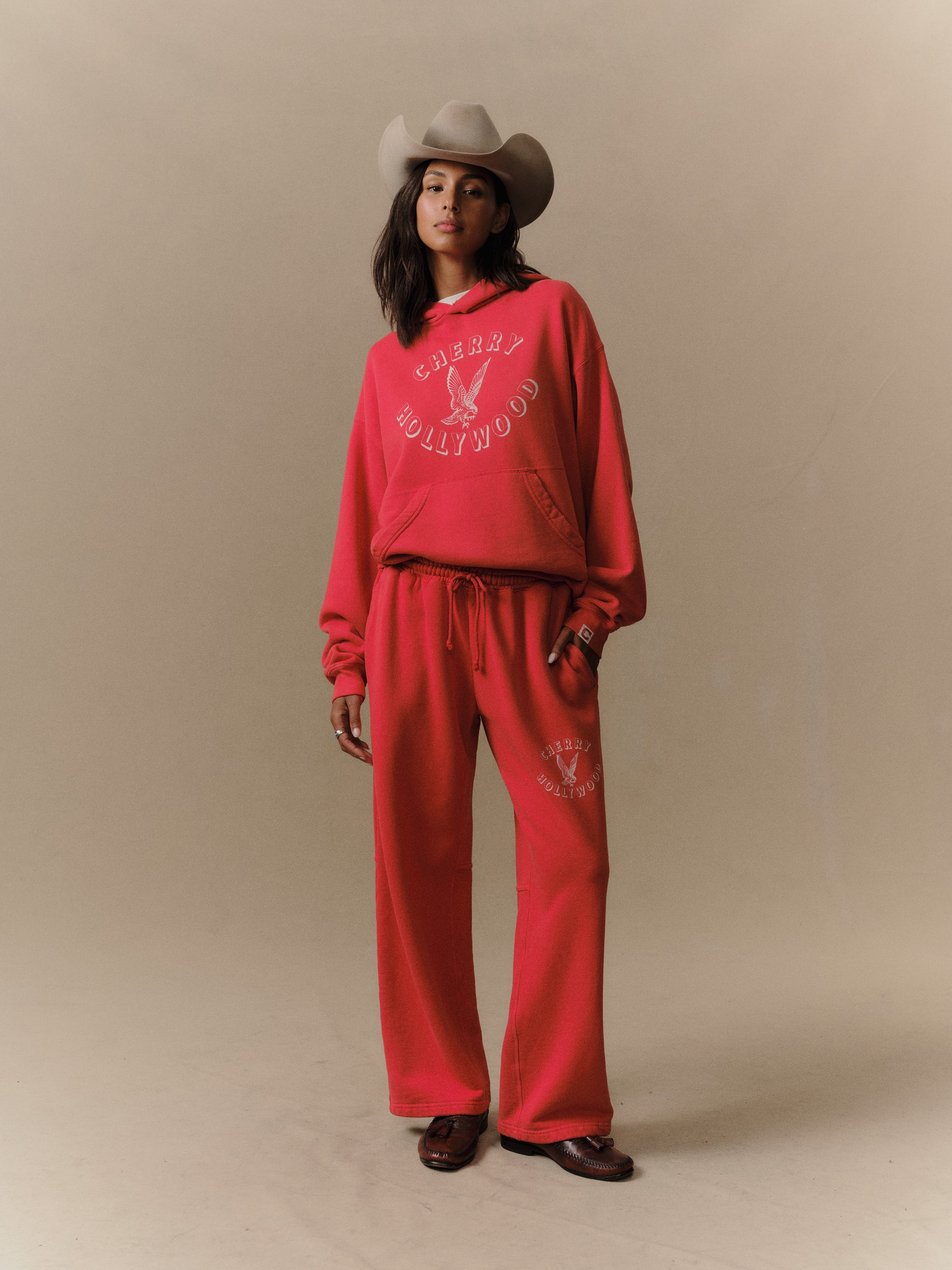 Hollywood Pullover Hoodie (Tomato) - Image 2