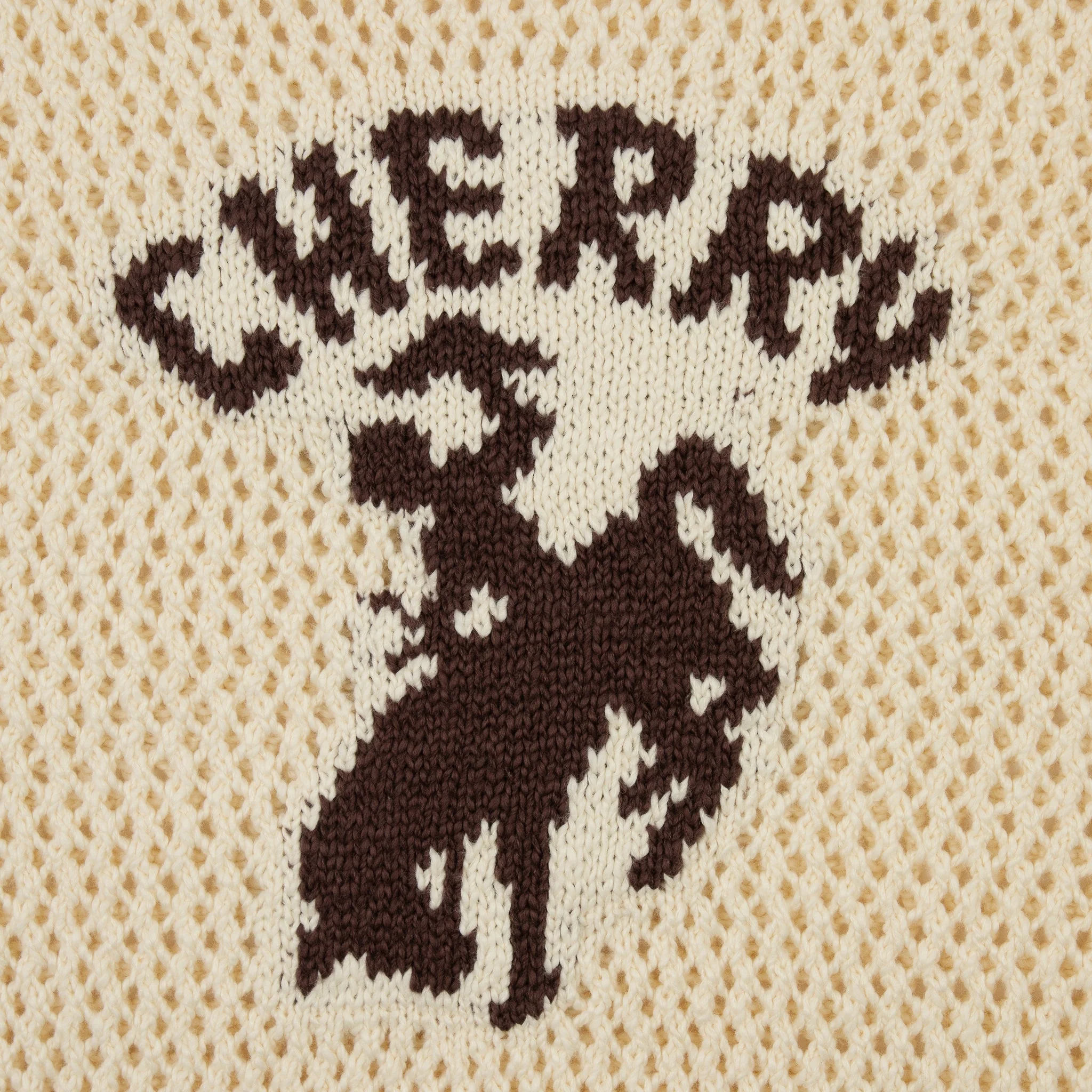 Knit Western Crew (Cream) - Image 4