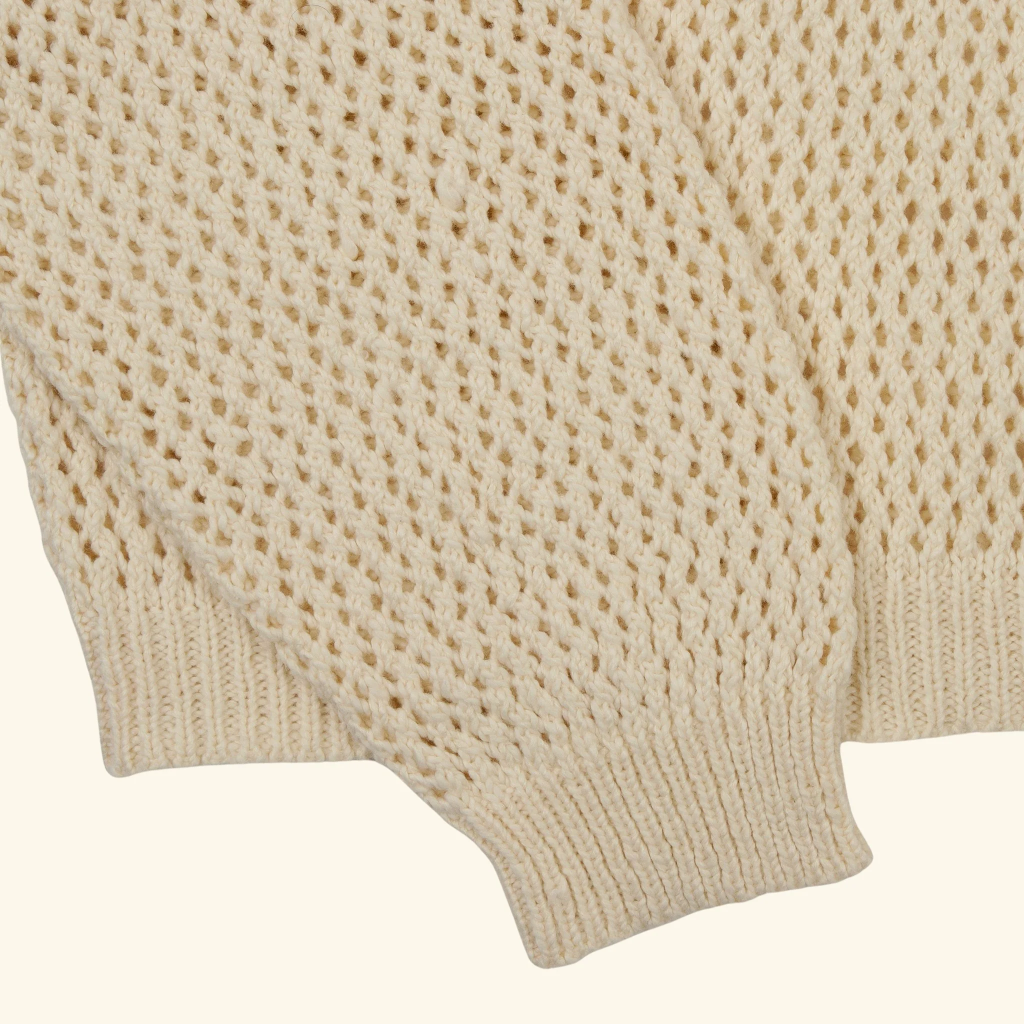 Knit Western Crew (Cream) - Image 6