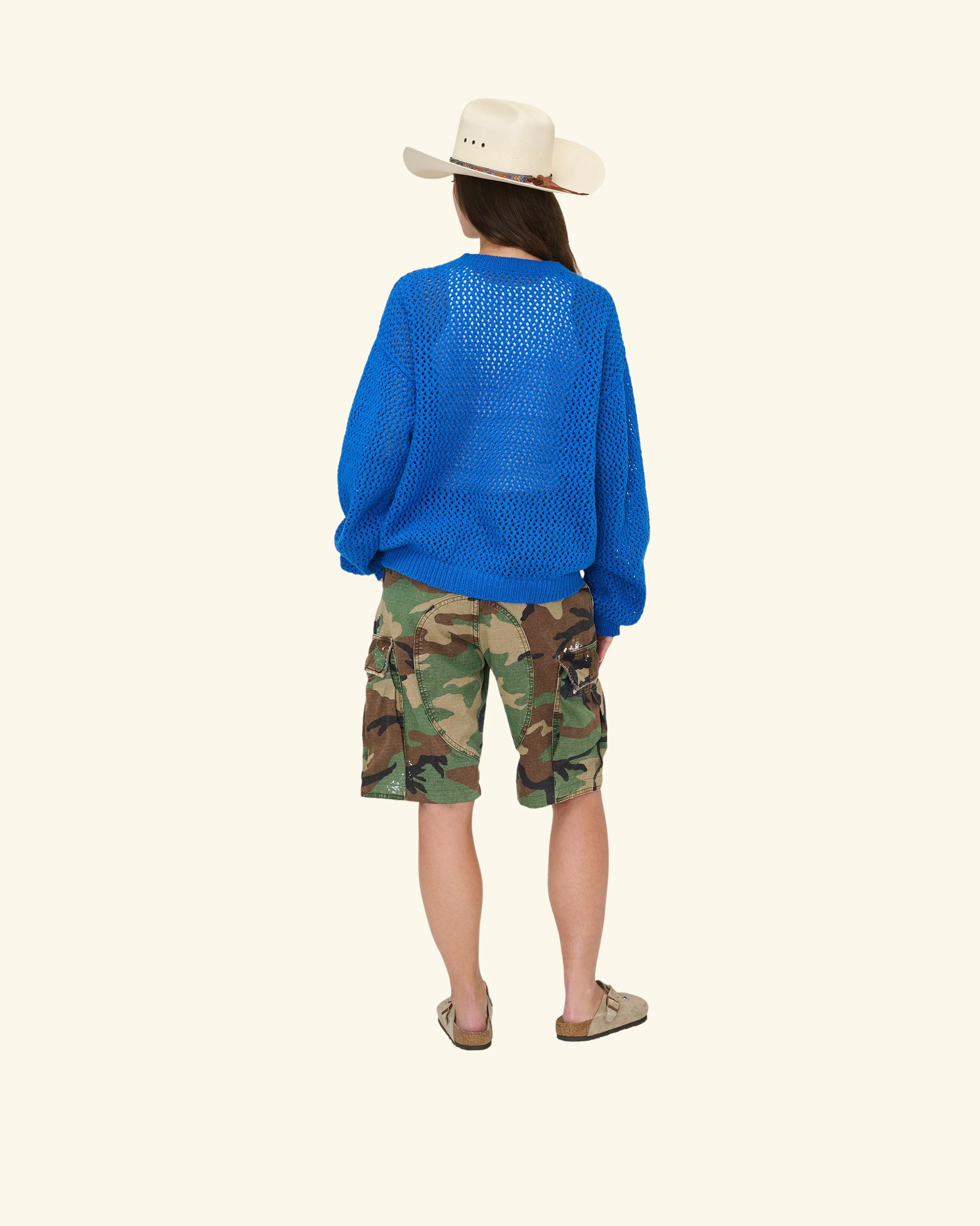 Knit Western Crew (Royal Blue) - Image 4