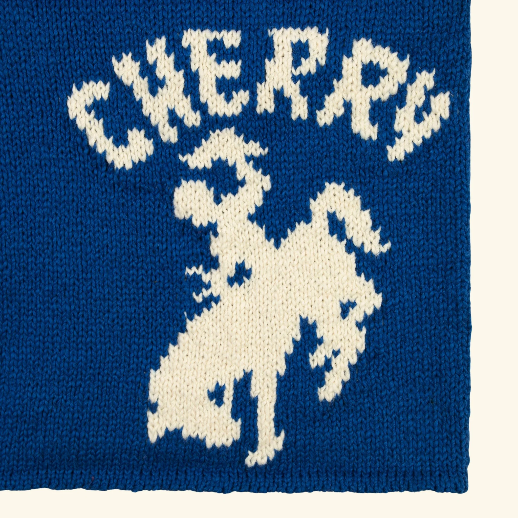 Knit Western Shorts (Royal Blue) - Image 5