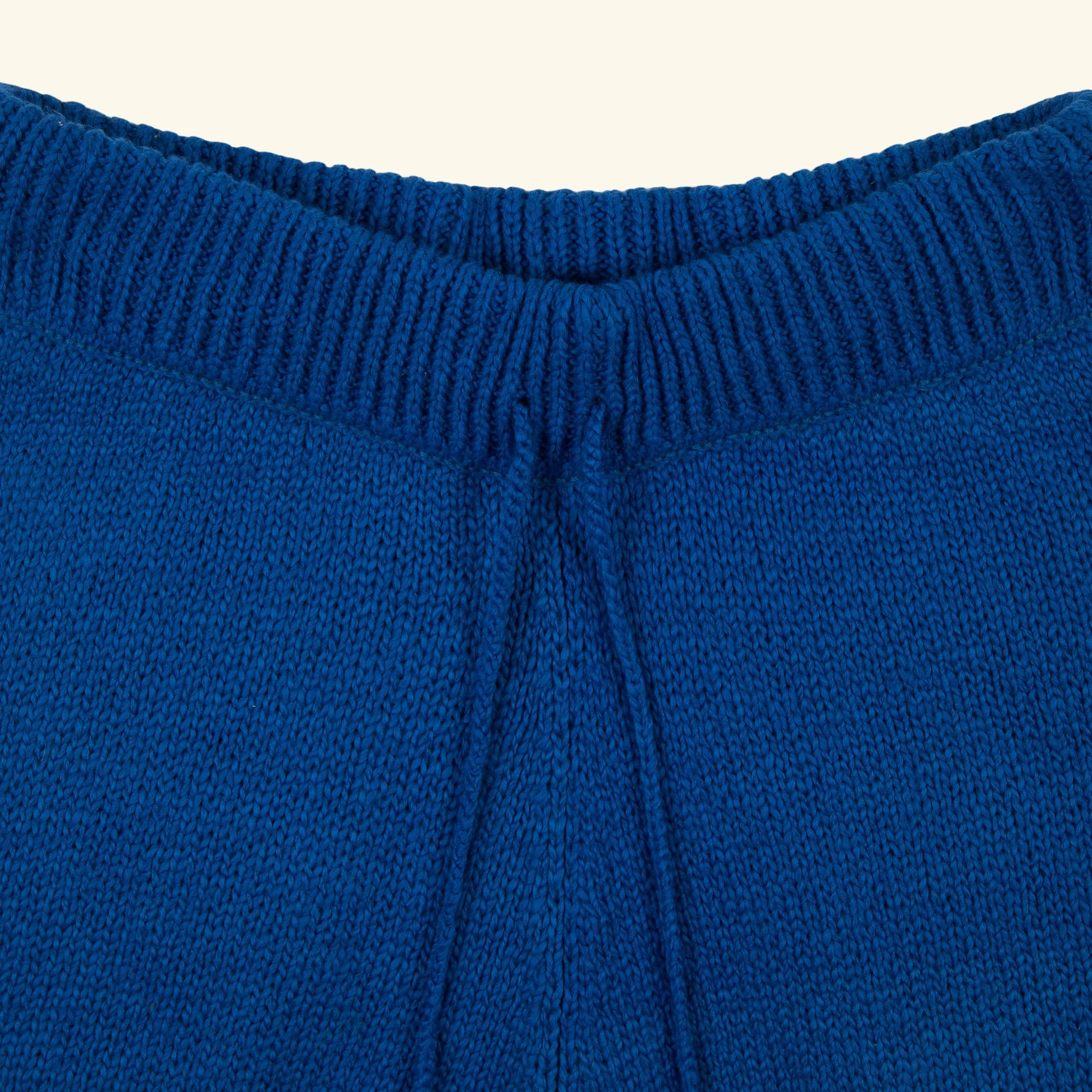 Knit Western Shorts (Royal Blue) - Image 6