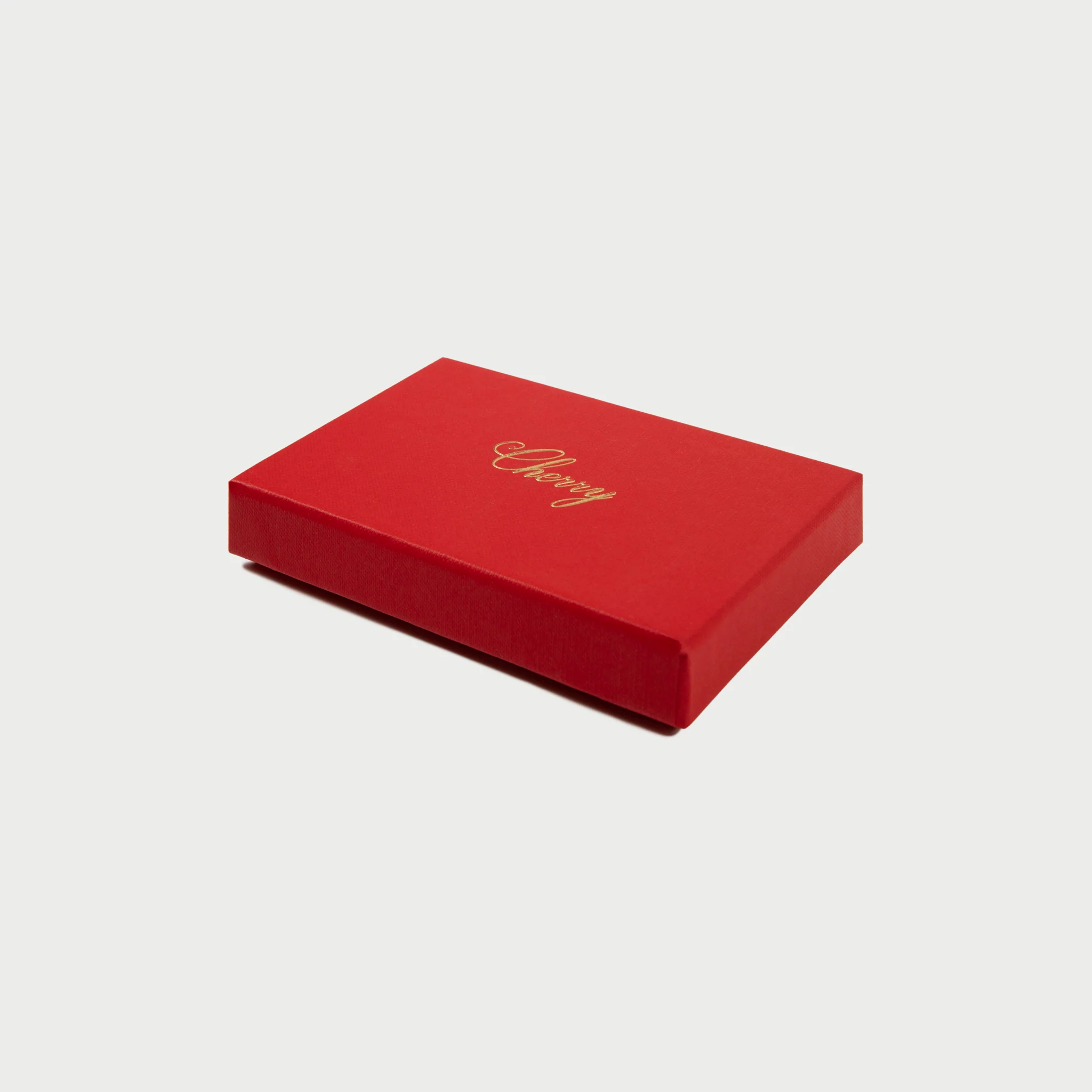 Leather Card Holder (Red) - Image 5