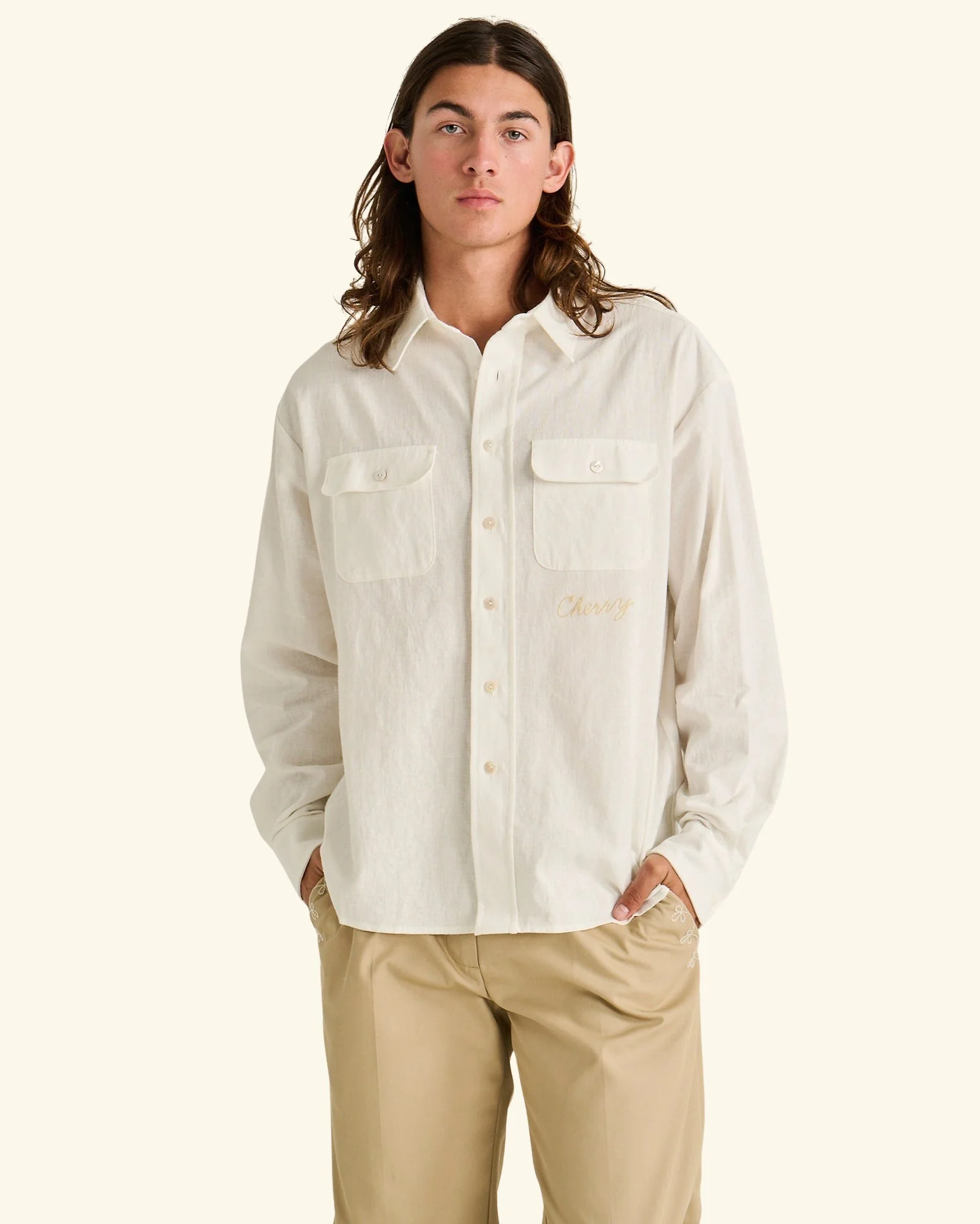 Linen Button Up - Image 3
