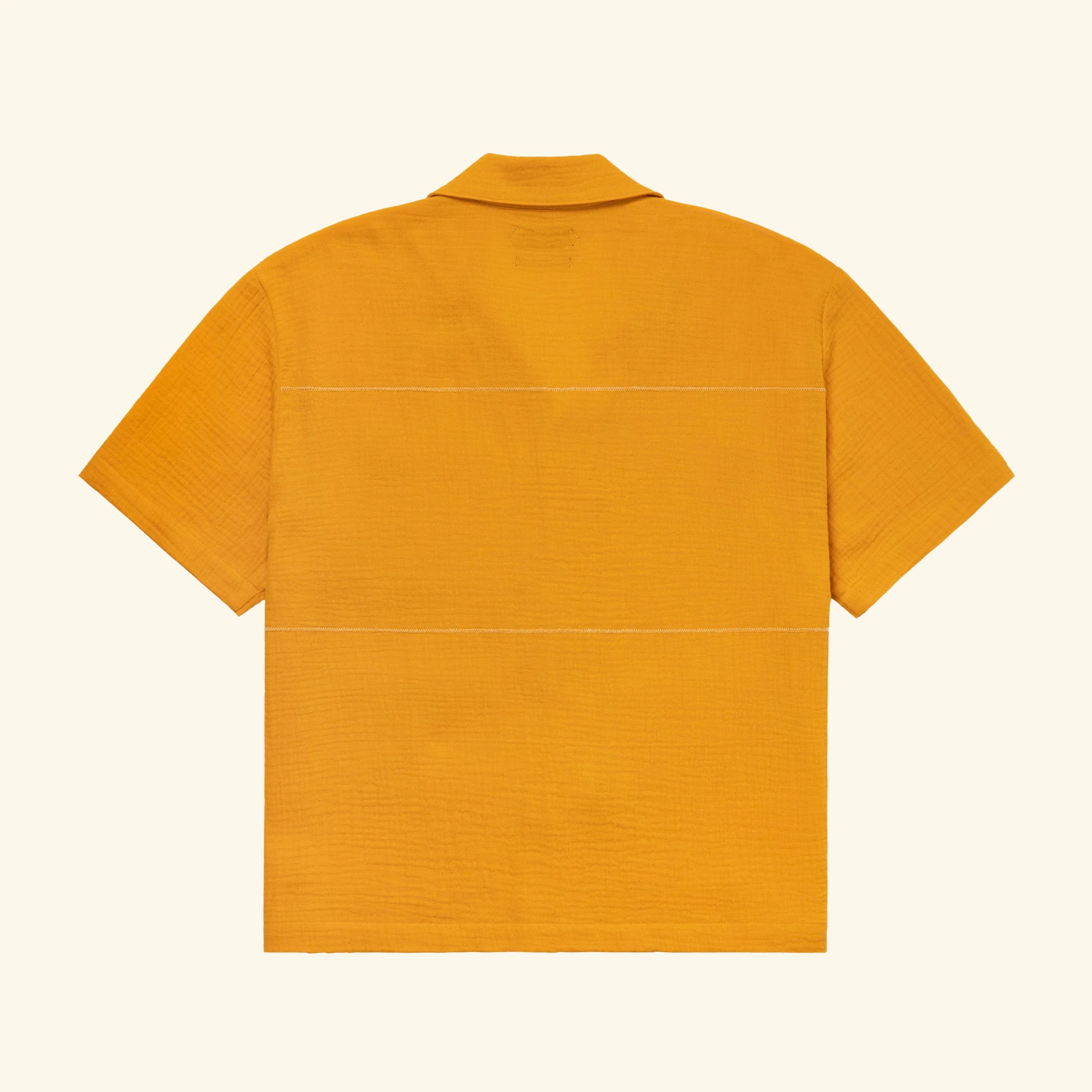 Embroidered Vacation Shirt (Gold) - Image 2
