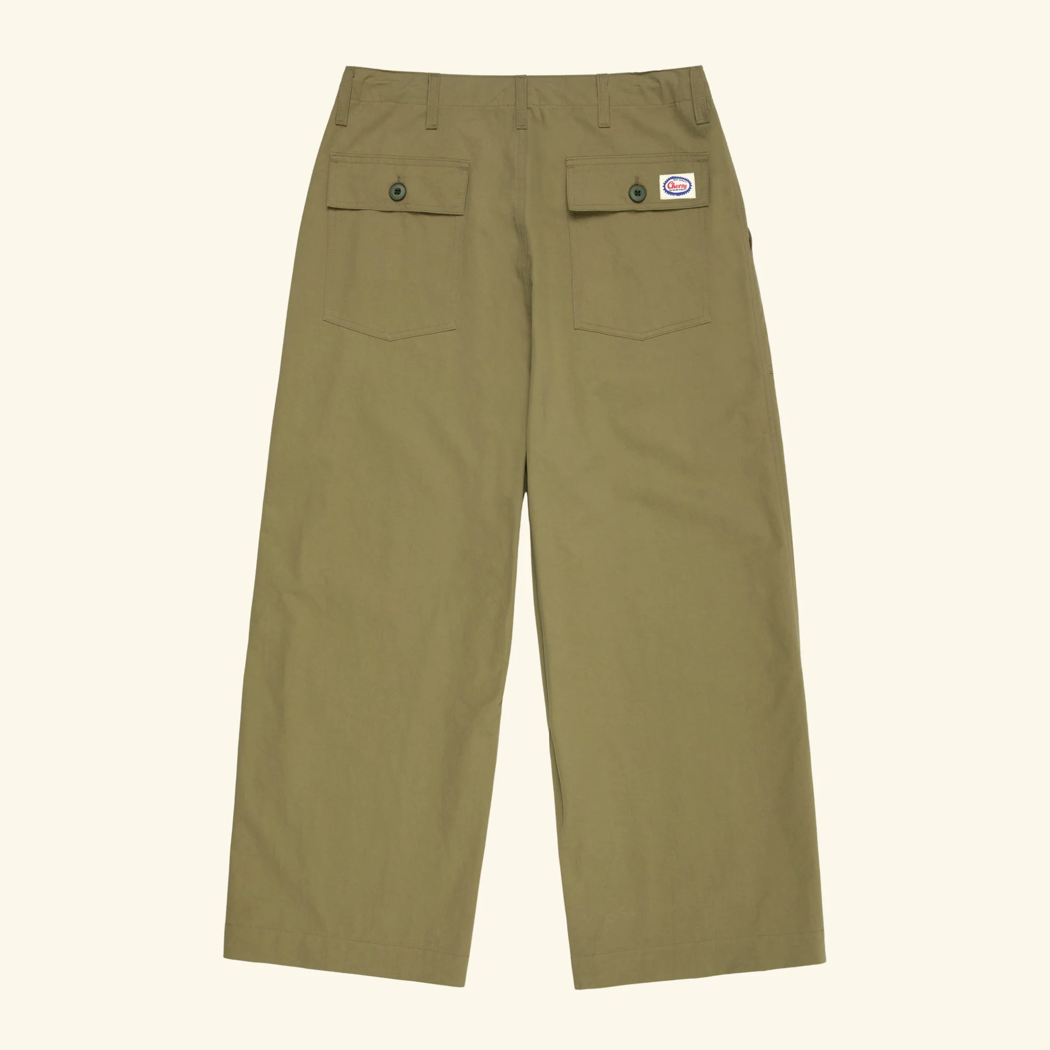 Twill Parachute Pants (Cactus Green) - Image 2