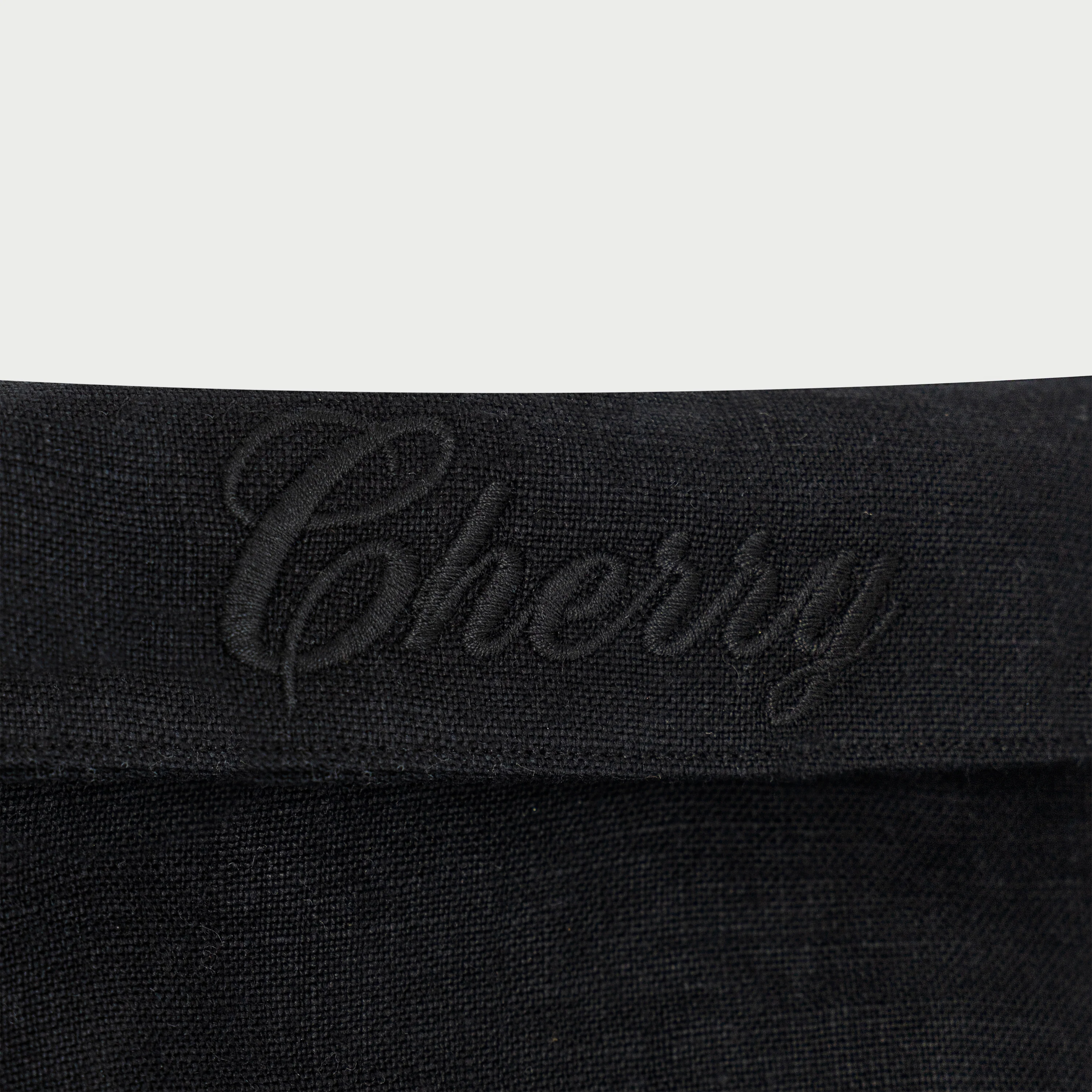 Linen Racing Jacket (Black) - Image 3