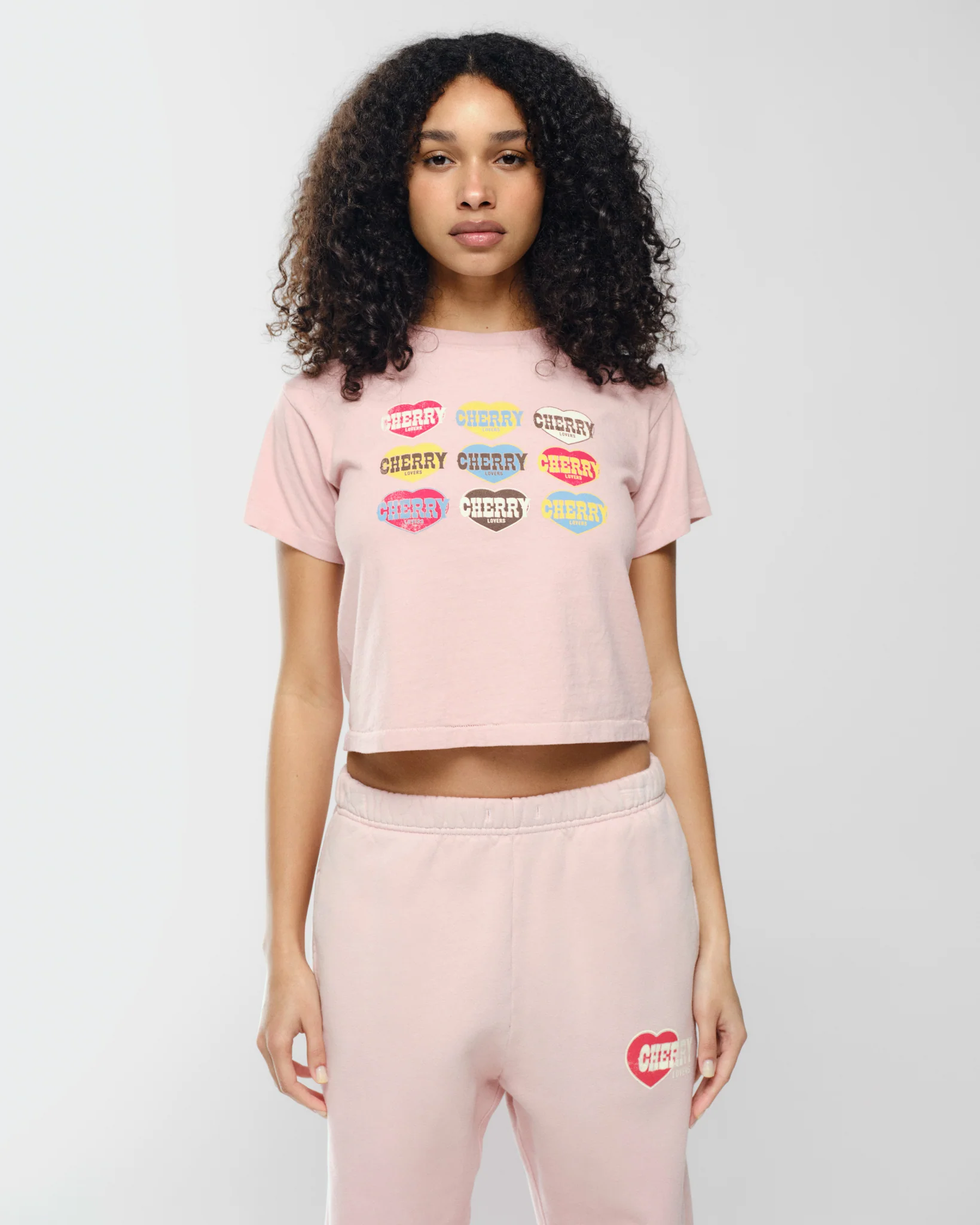 Lovers Boxy Baby Tee (Rose) - Image 5