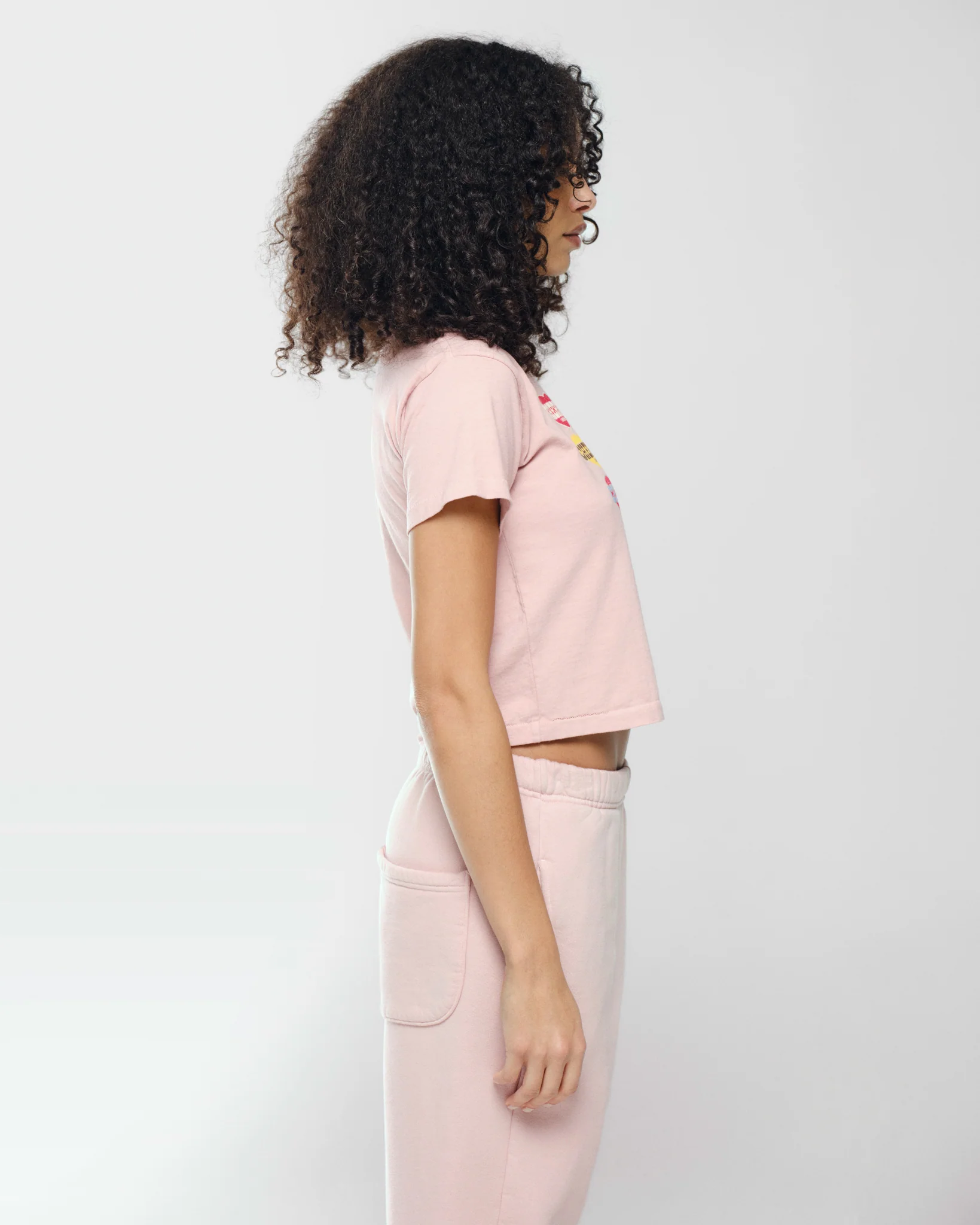 Lovers Boxy Baby Tee (Rose) - Image 6