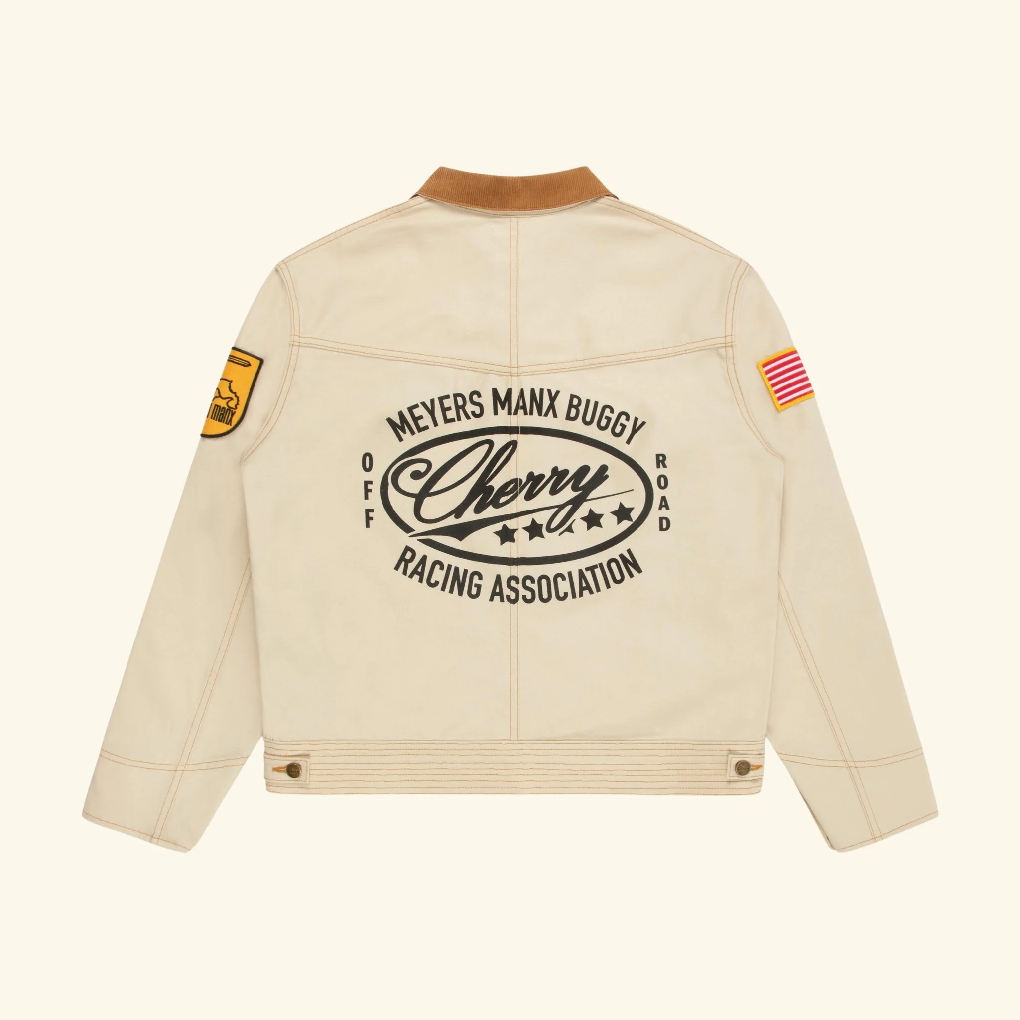 Meyers Manx Canvas Mechanic Jacket (Natural) - Image 2