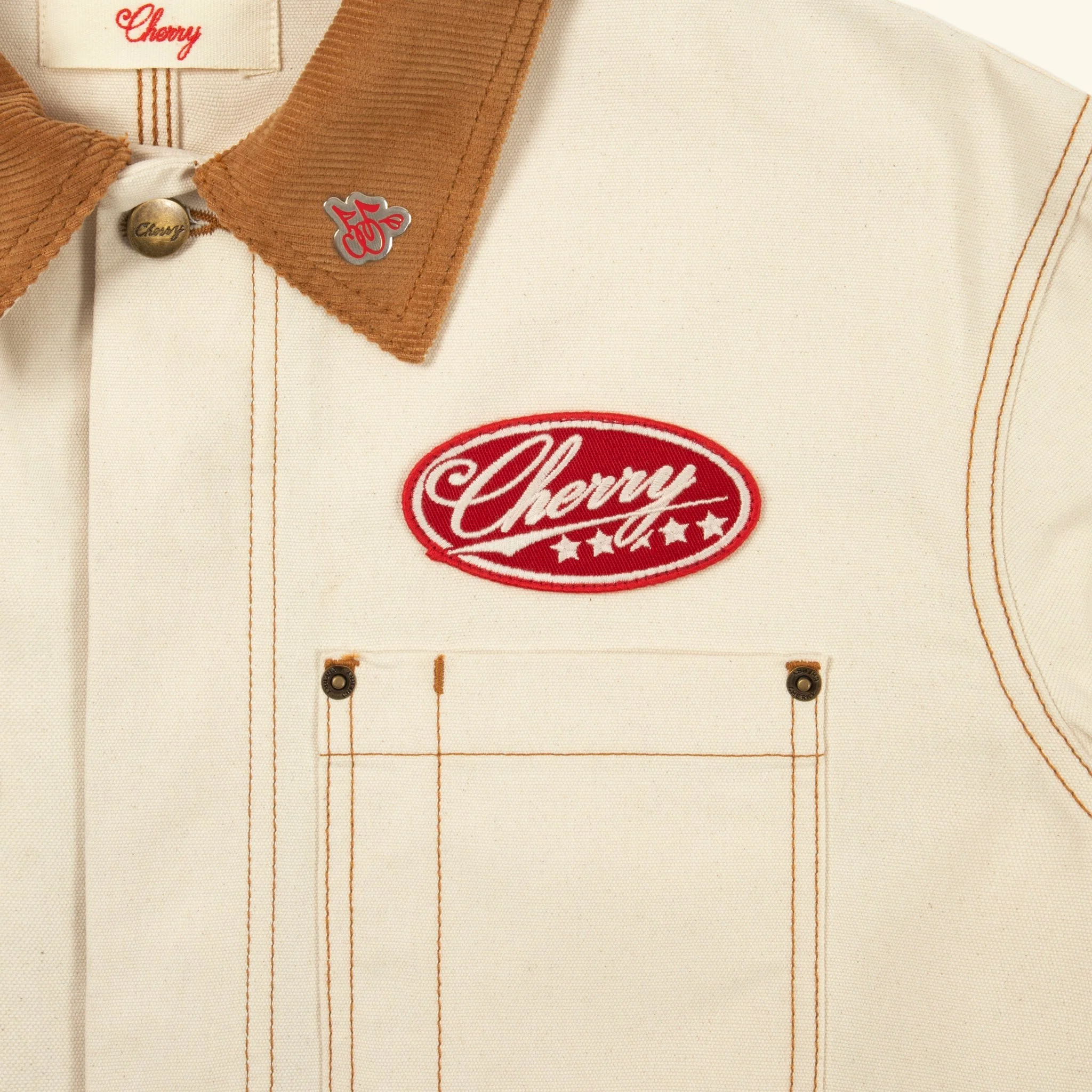Meyers Manx Canvas Mechanic Jumpsuit (Natural) - Image 6