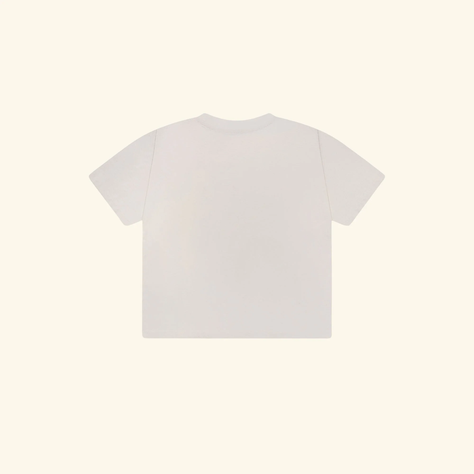Women's Marlin Boxy Baby Tee (White) - Image 2