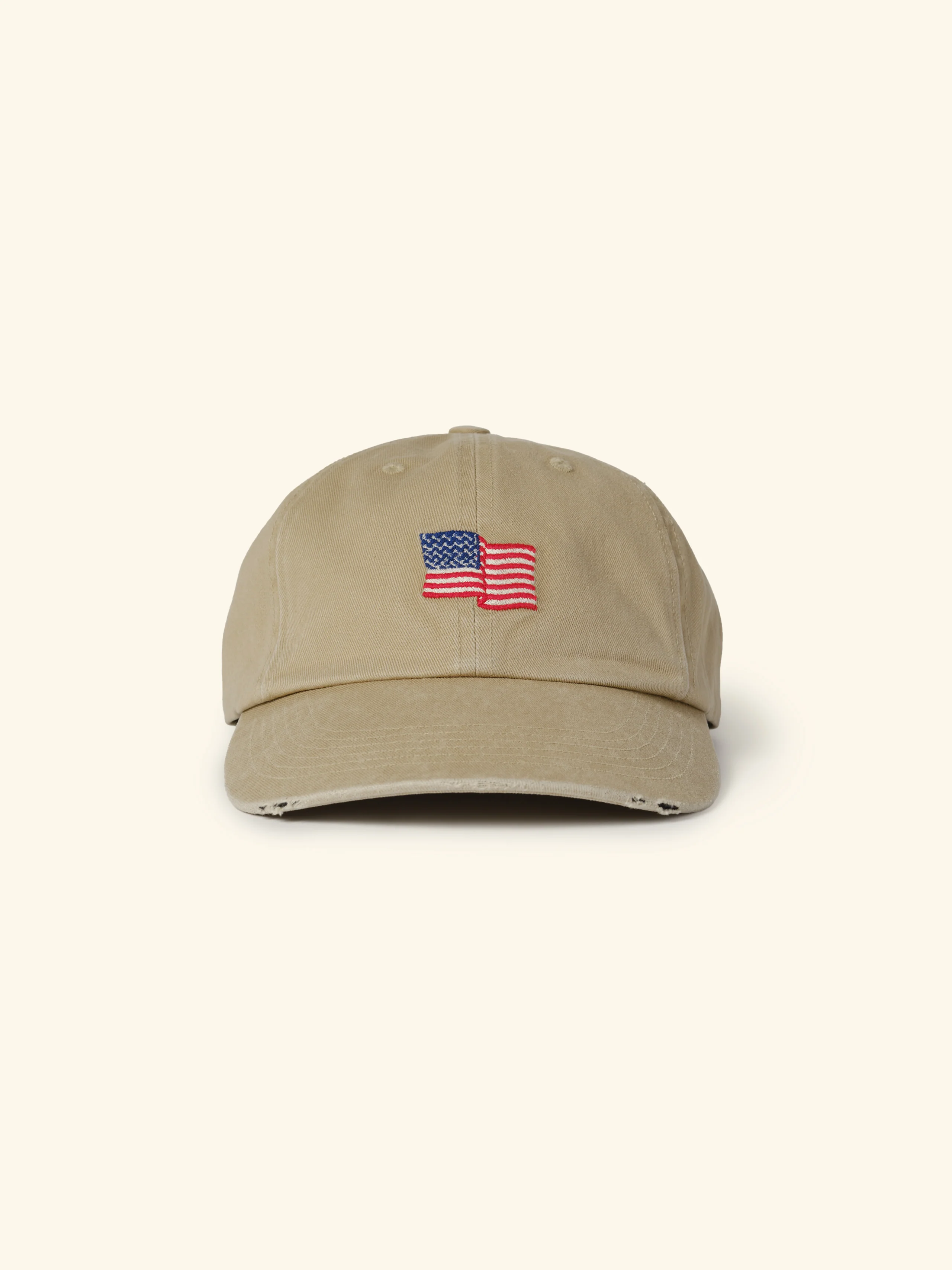 Mini Flag 6 Panel Hat (Desert Tan)