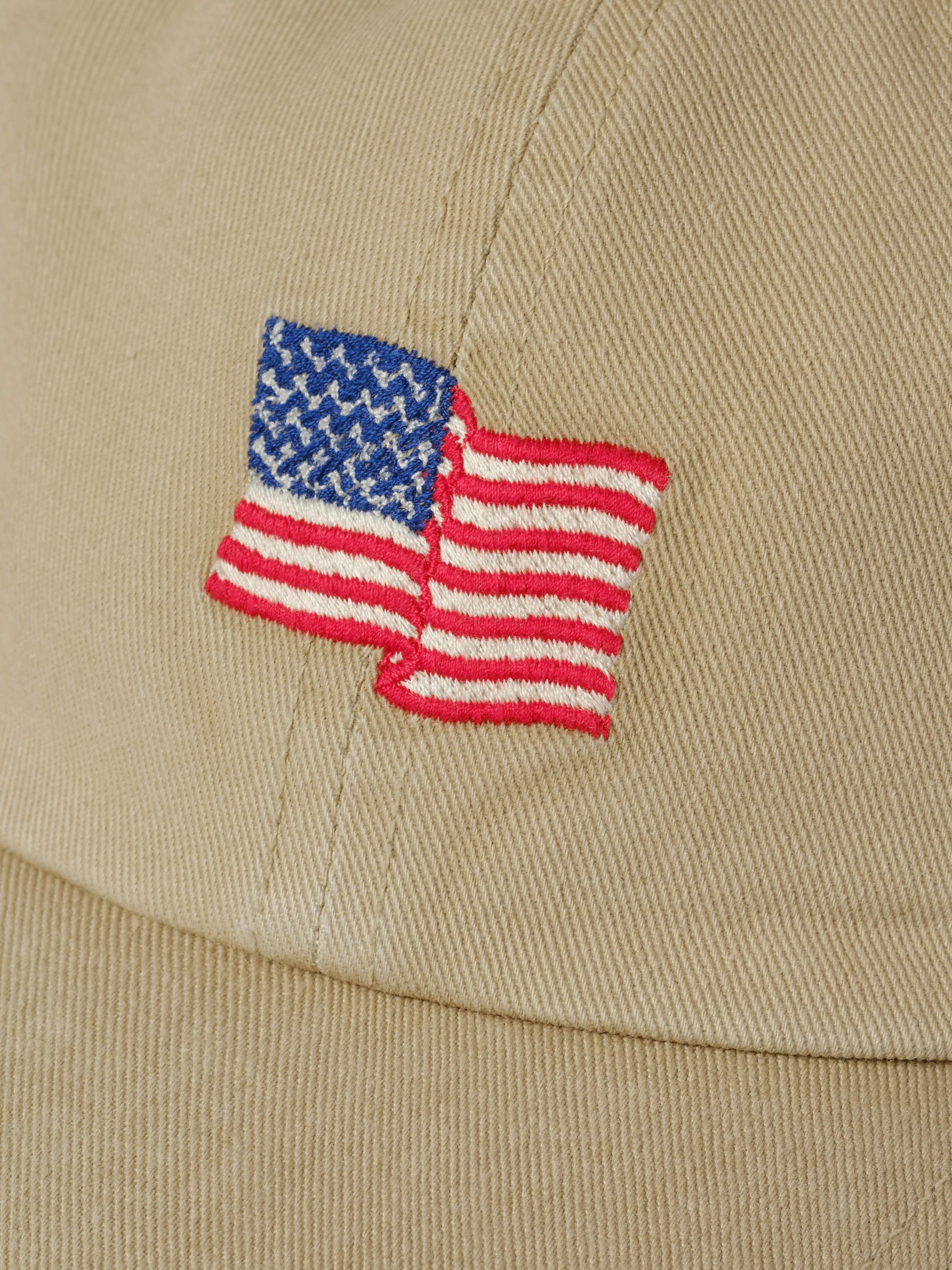 Mini Flag 6 Panel Hat (Desert Tan) - Image 6