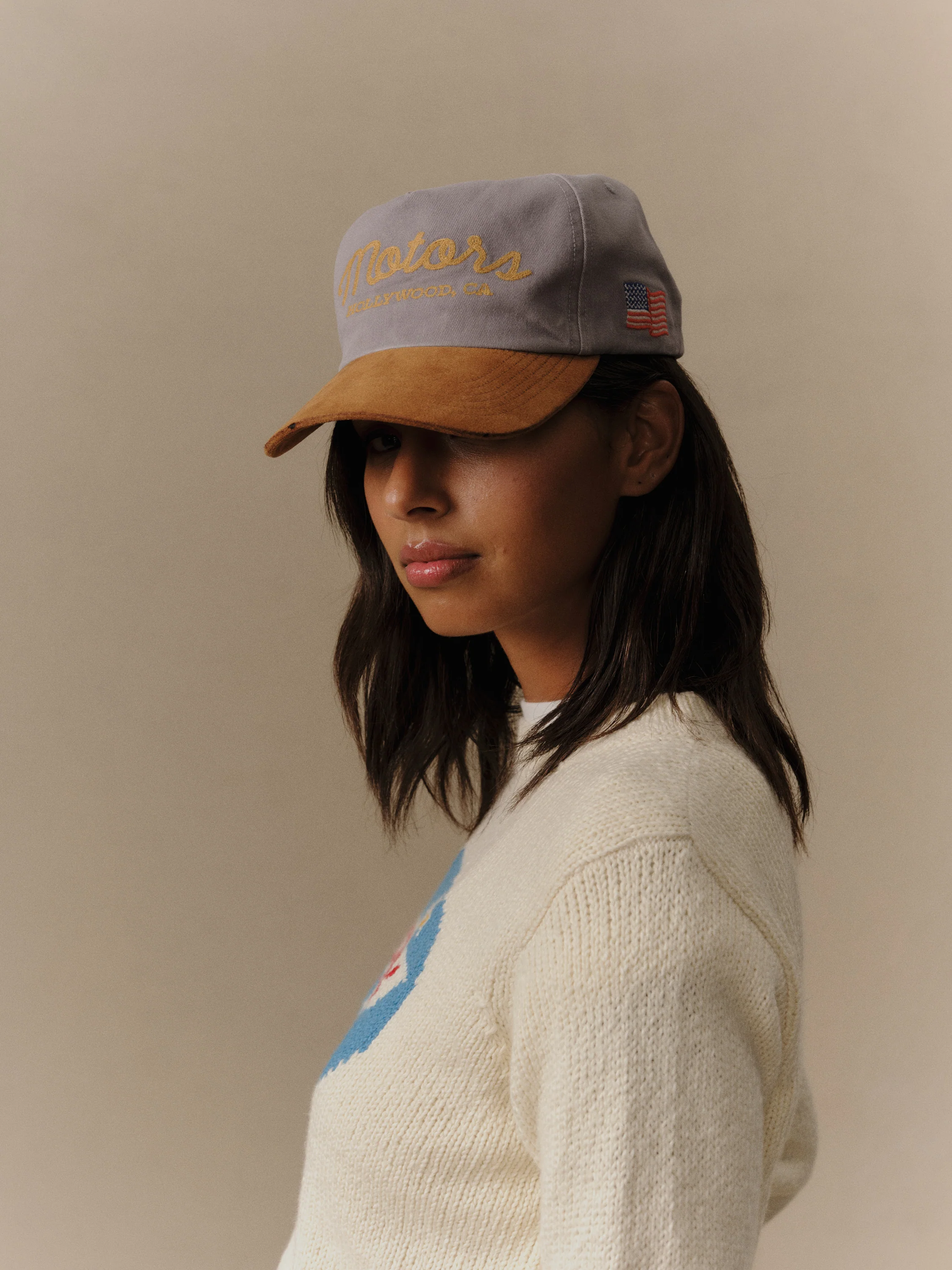 Motors 5 Panel Hat (Charcoal) - Image 3
