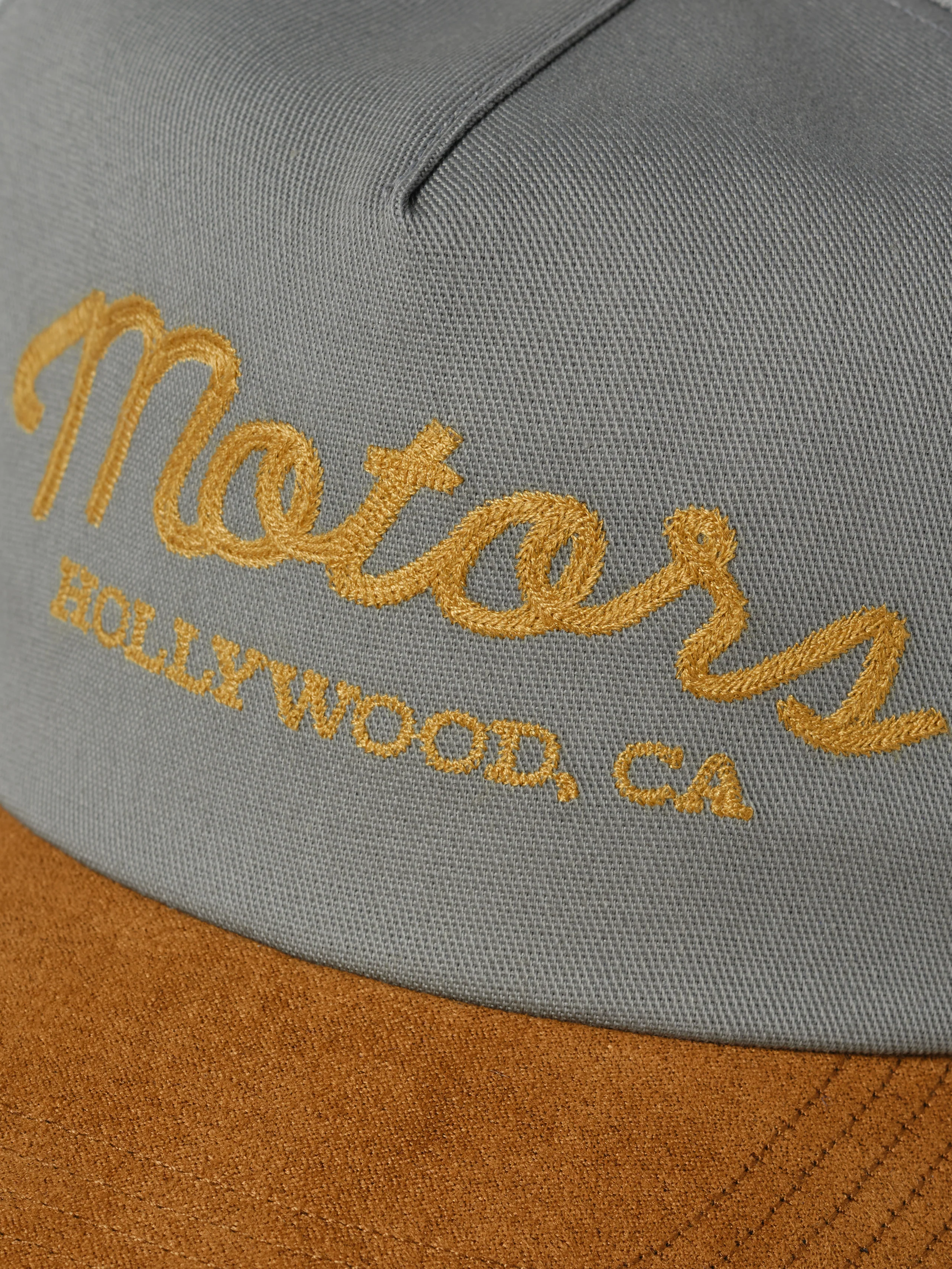 Motors 5 Panel Hat (Charcoal) - Image 7