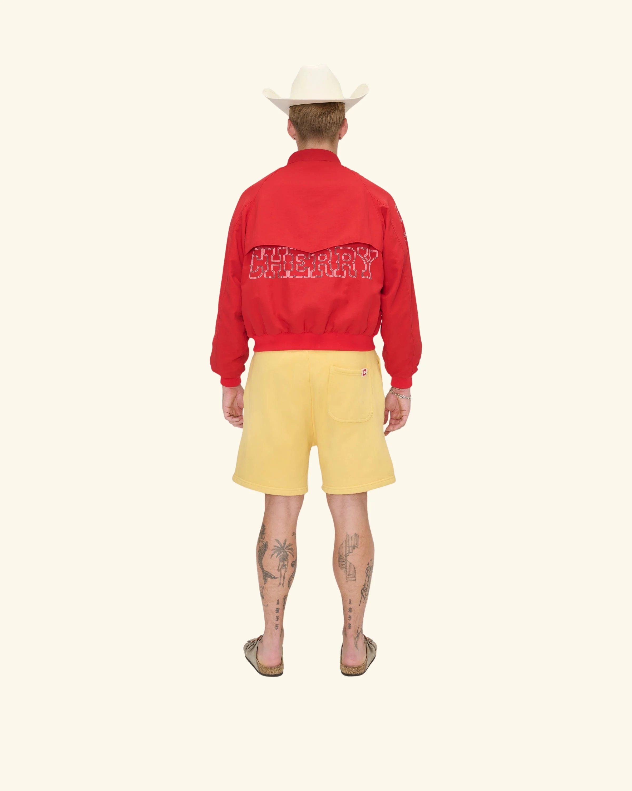 Nylon Championship Jacket (Red) - Image 6