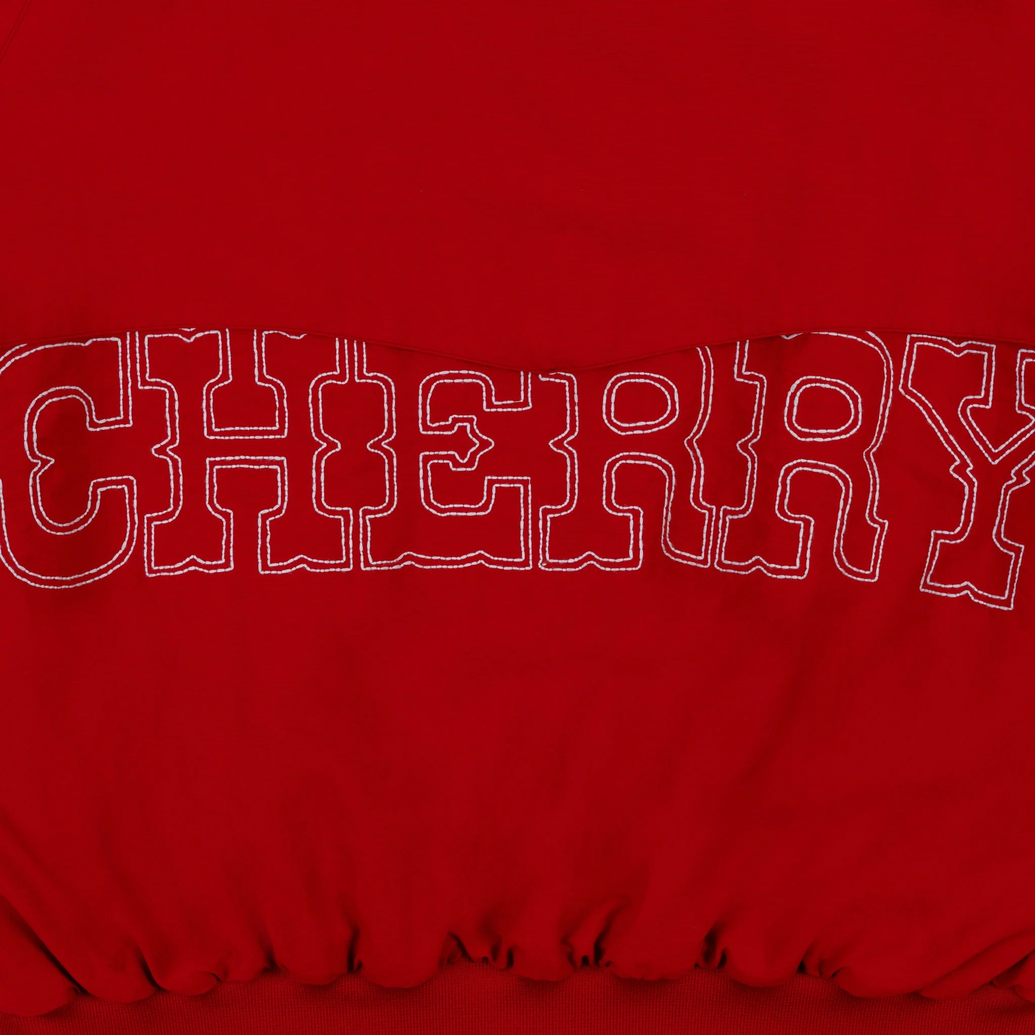 Nylon Championship Jacket (Red) - Image 7