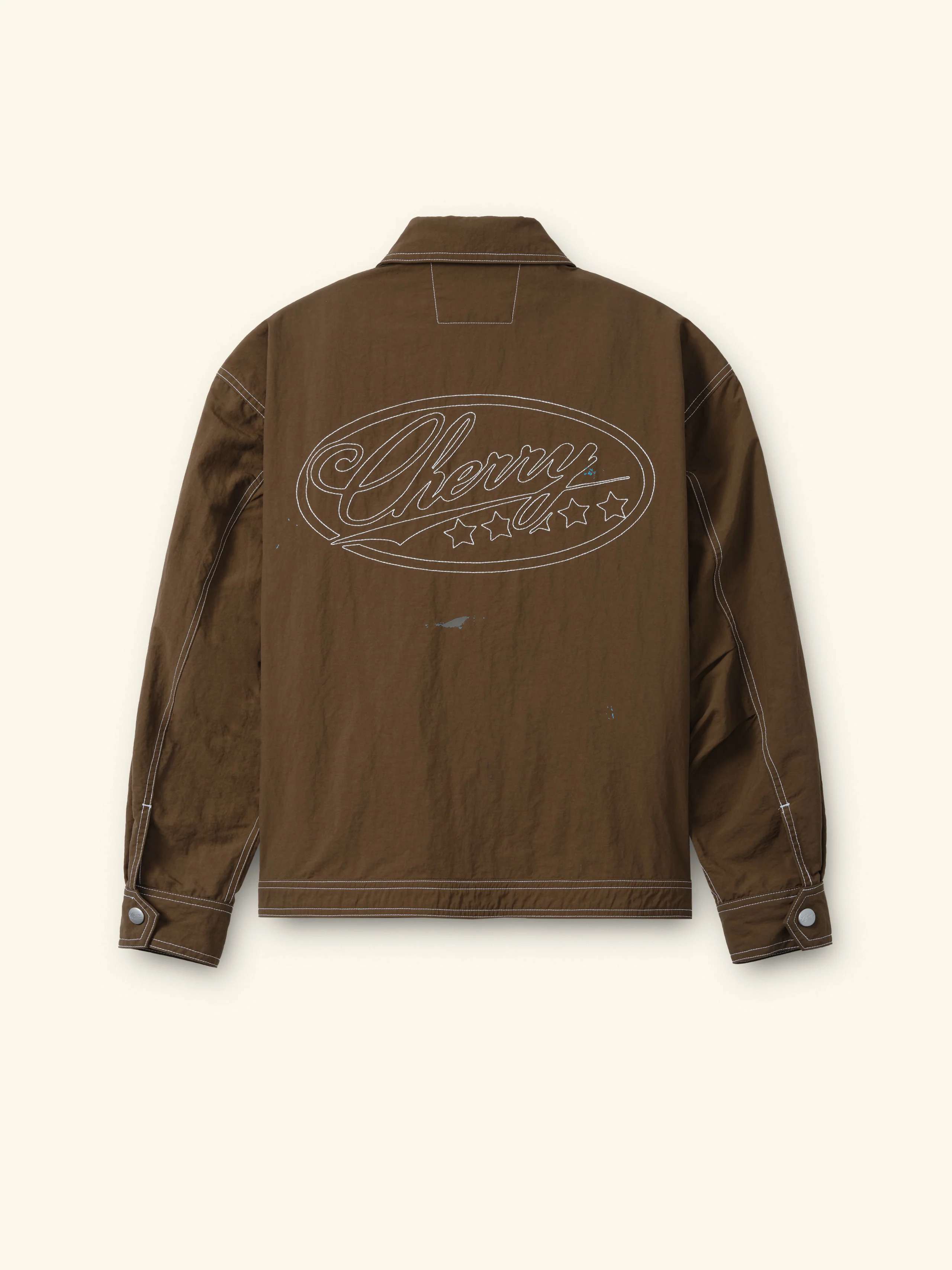 Nylon Running Jacket (Brown) - Image 6
