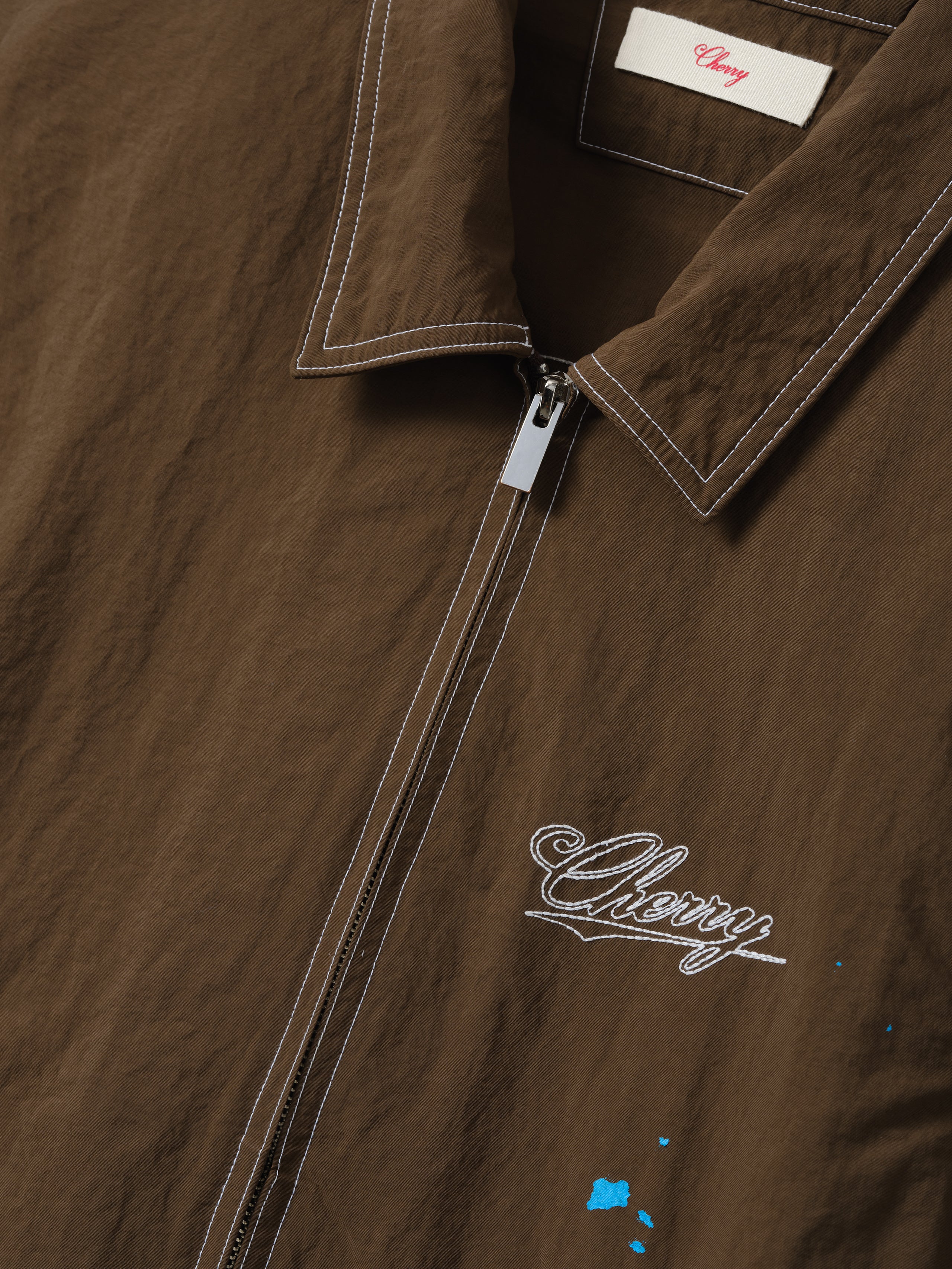 Nylon Running Jacket (Brown) - Image 7