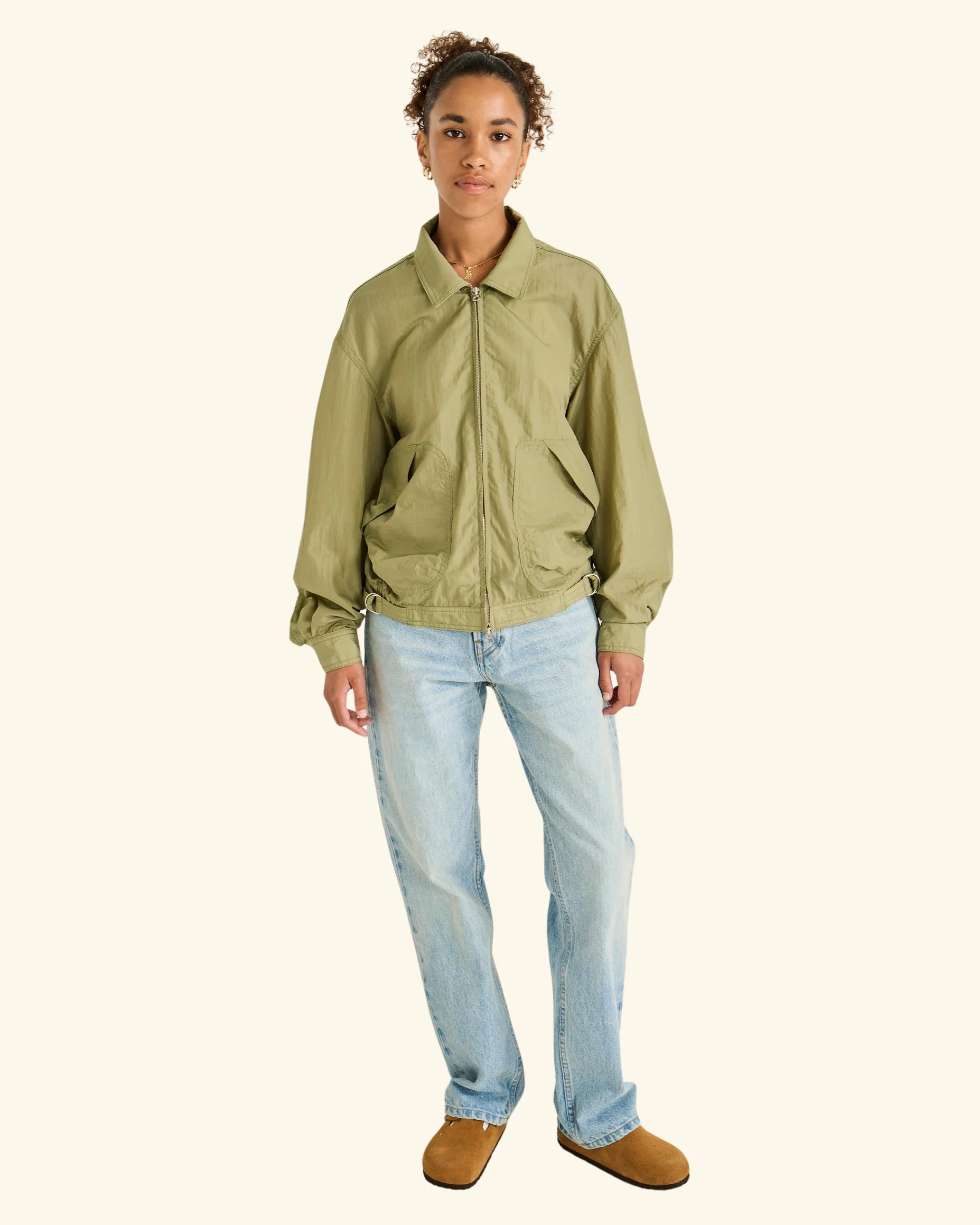 Nylon Running Jacket - Image 3