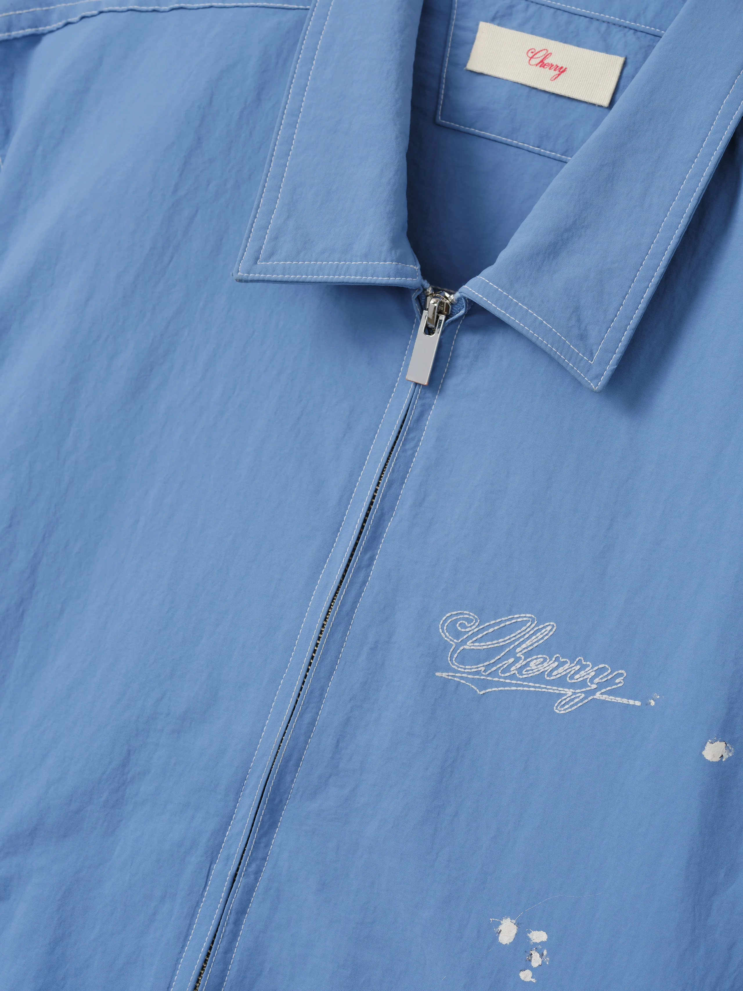 Nylon Running Jacket (Steel Blue) - Image 7