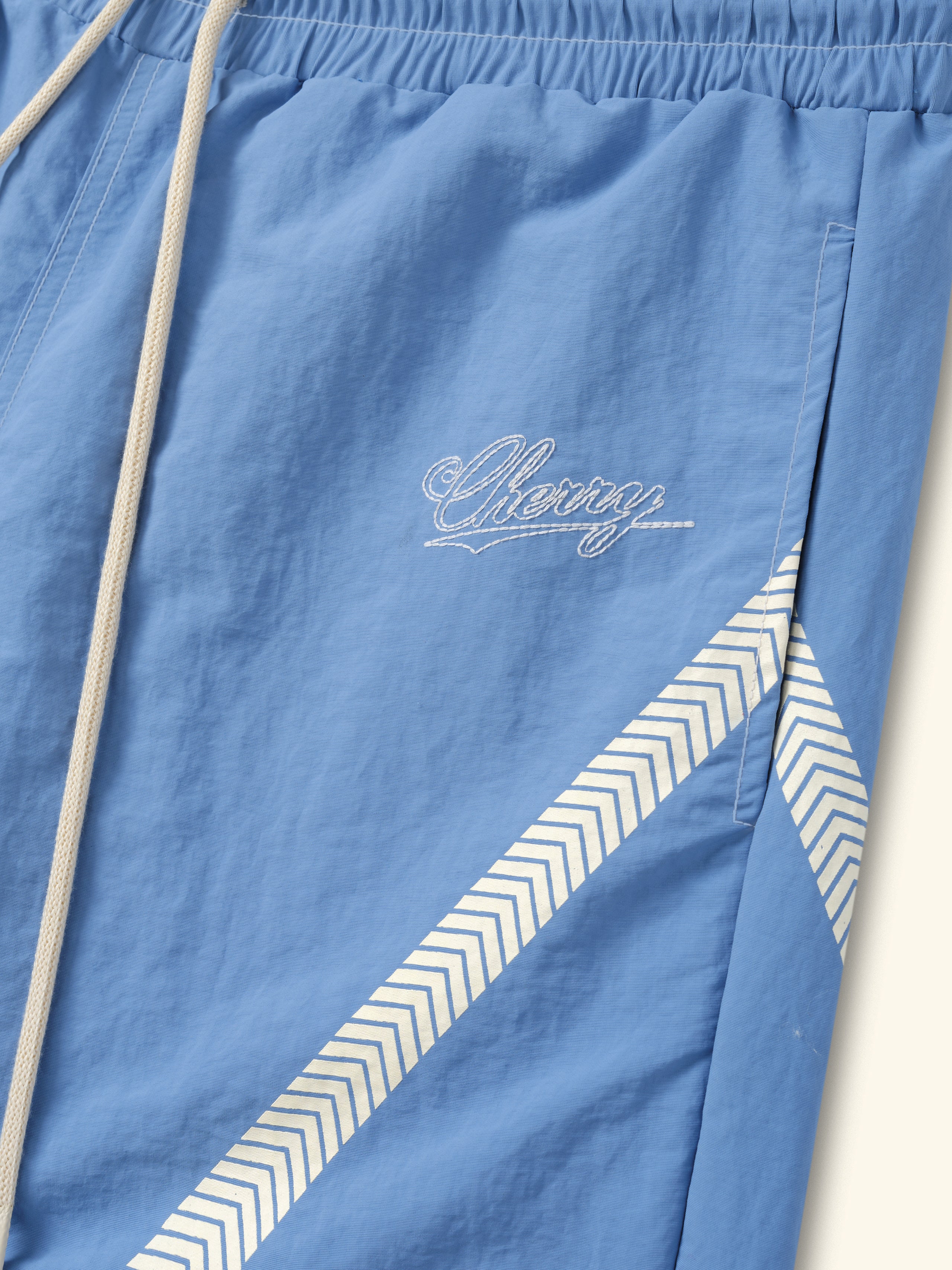 Nylon Running Shorts (Steel Blue) - Image 5