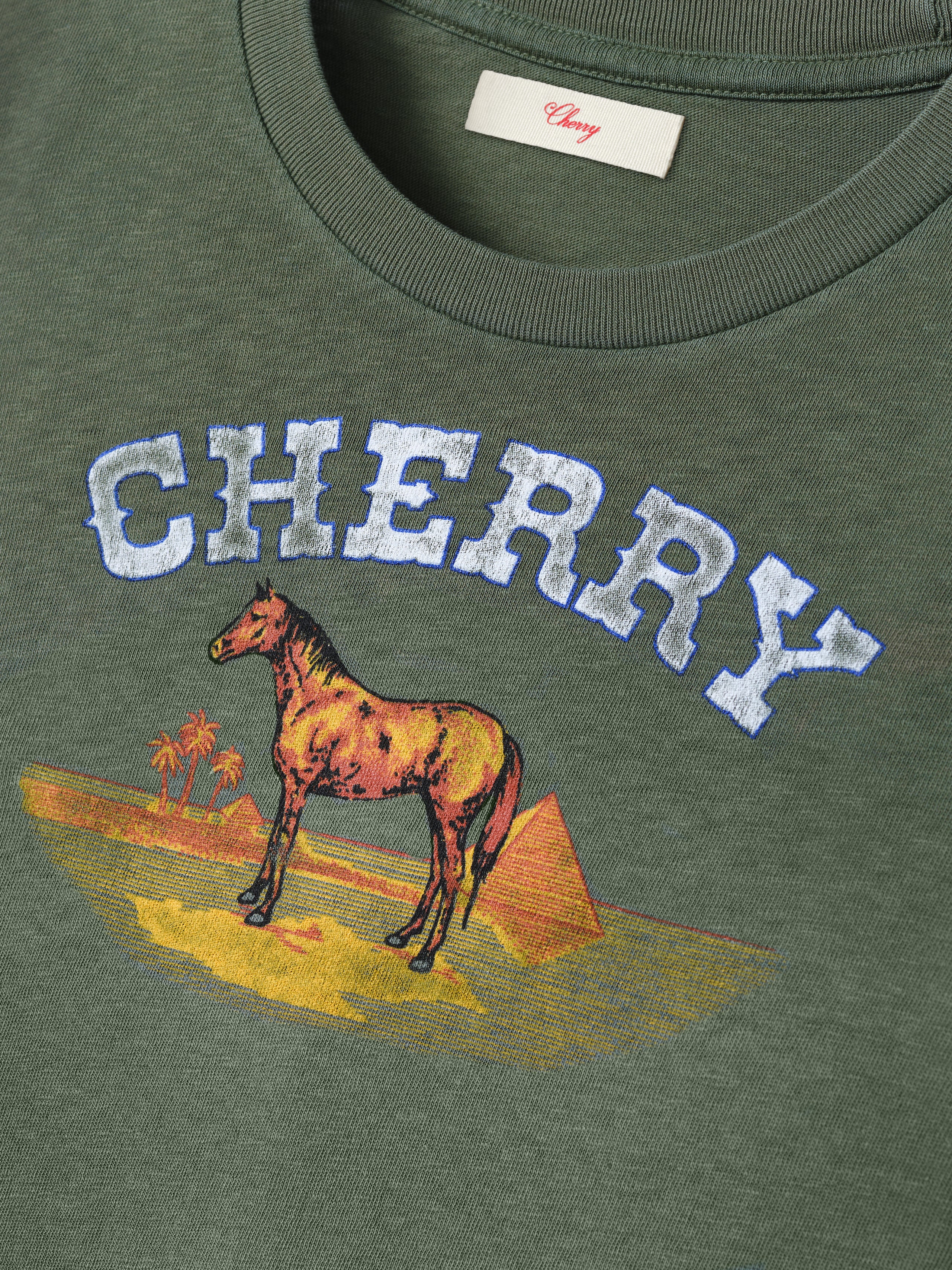 Palamino Baby Tee (Army Green) - Image 7