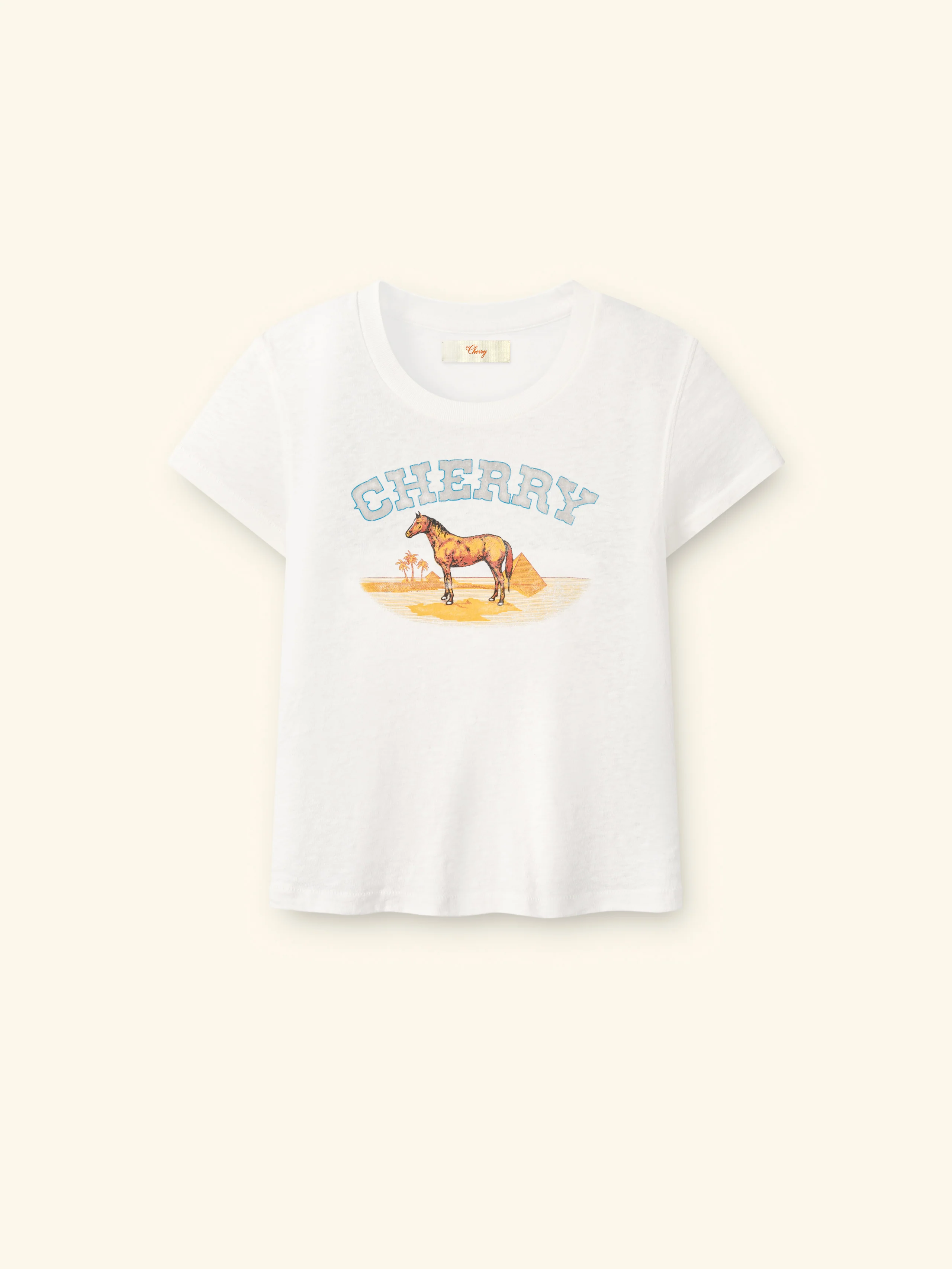 Palamino Baby Tee (Vintage White)