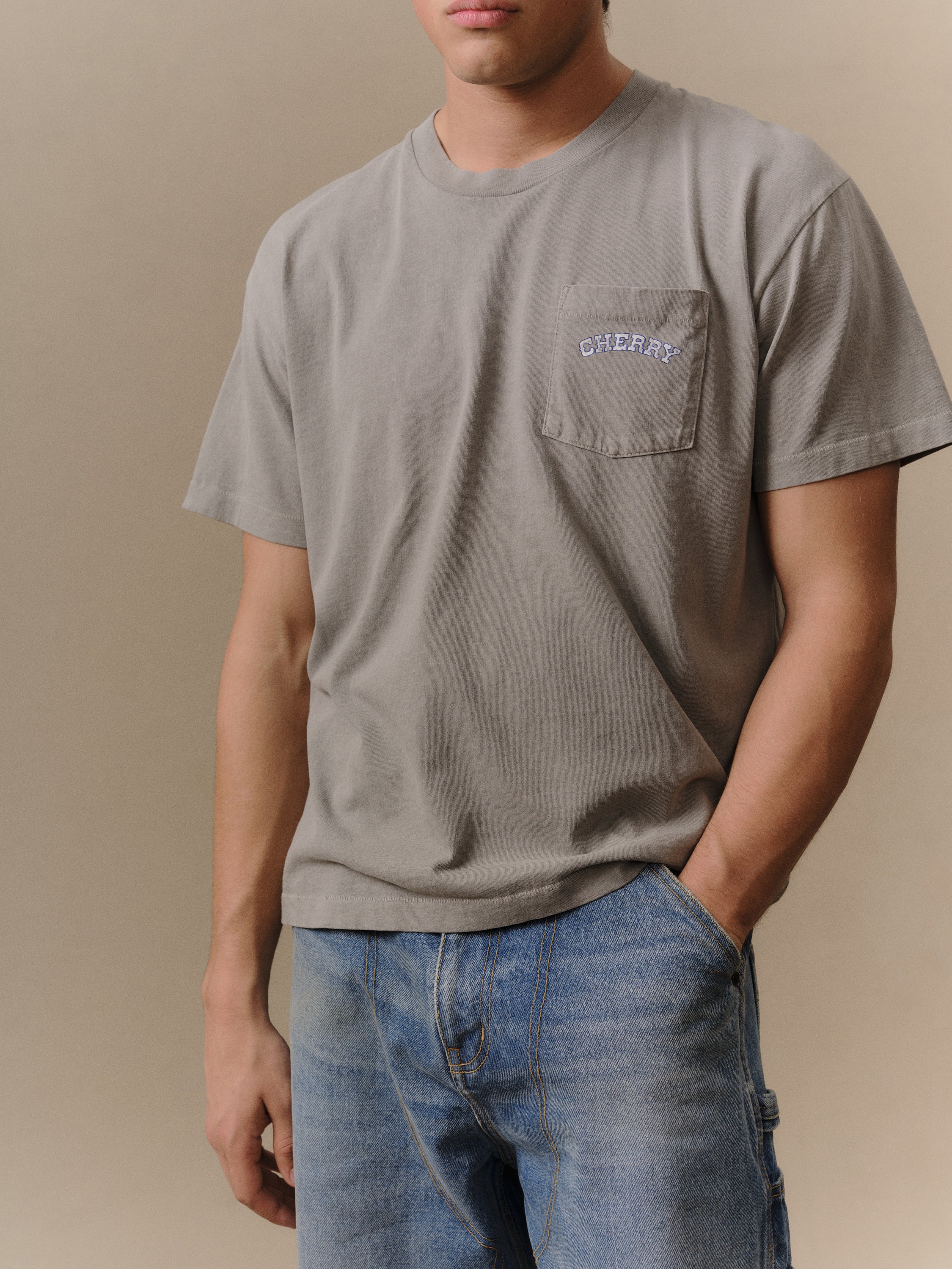 Palamino Classic Pocket T-Shirt (Smoke) - Image 3