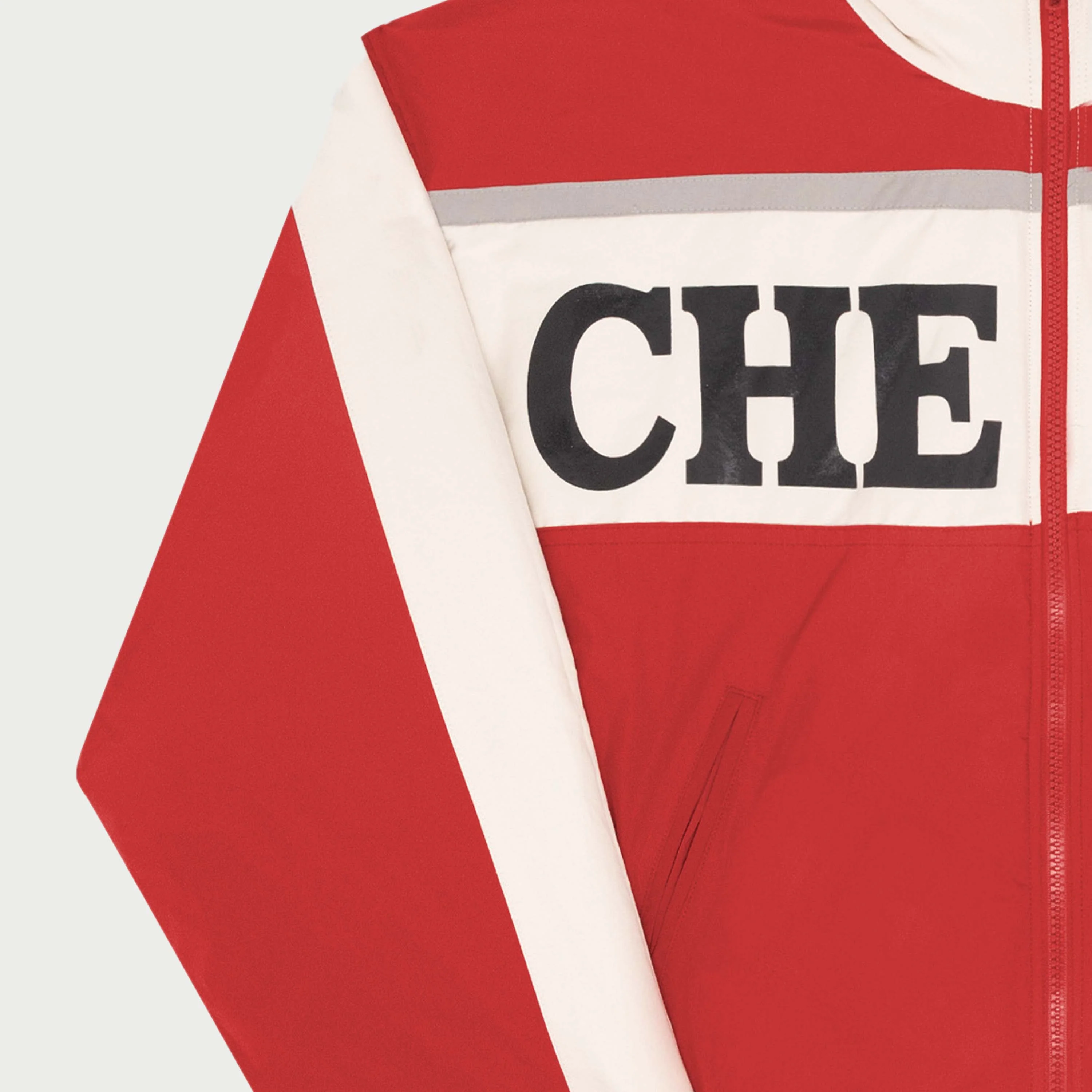 Pit Crew Puffer Jacket (Red) - Image 3