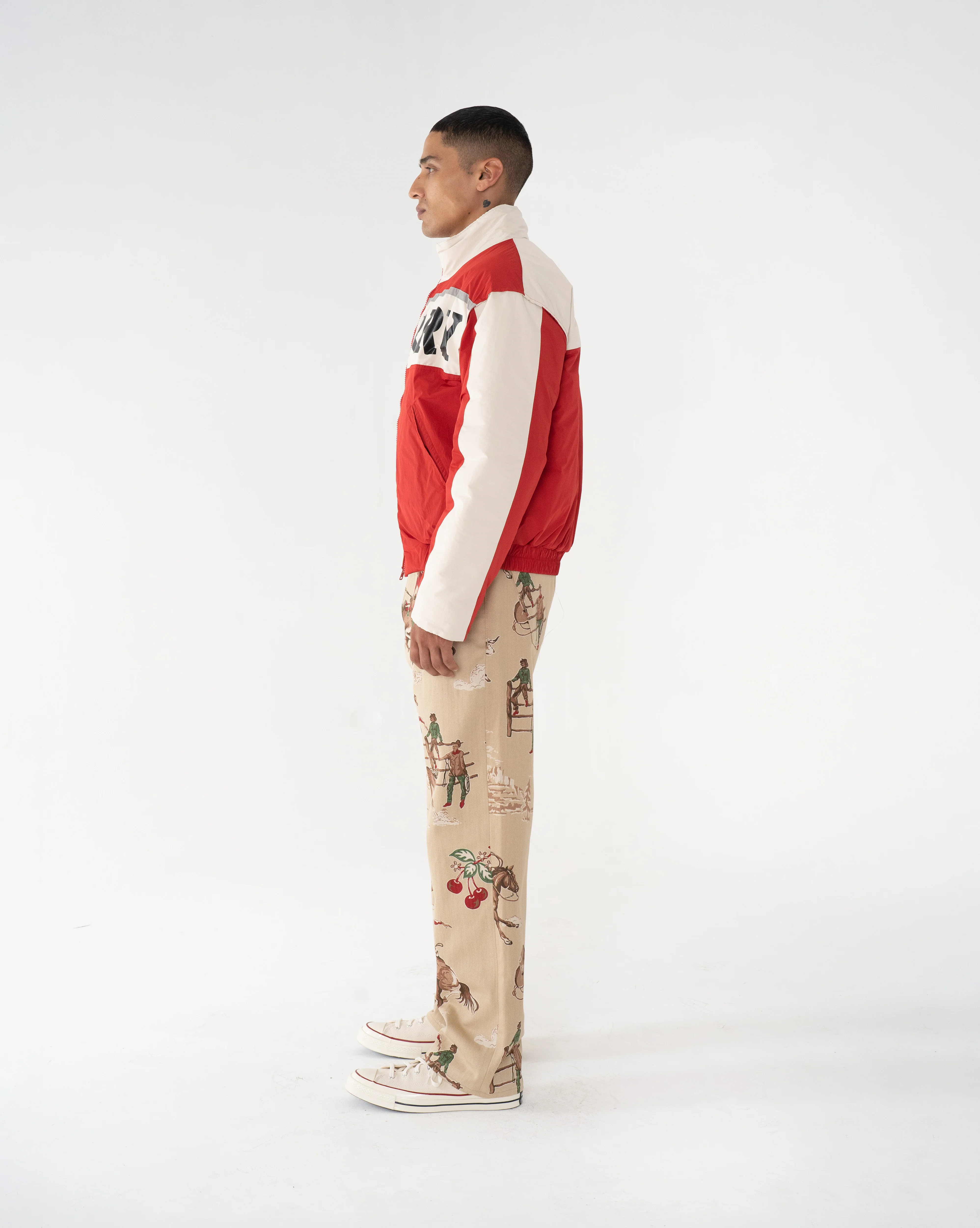 Pit Crew Puffer Jacket (Red) - Image 8