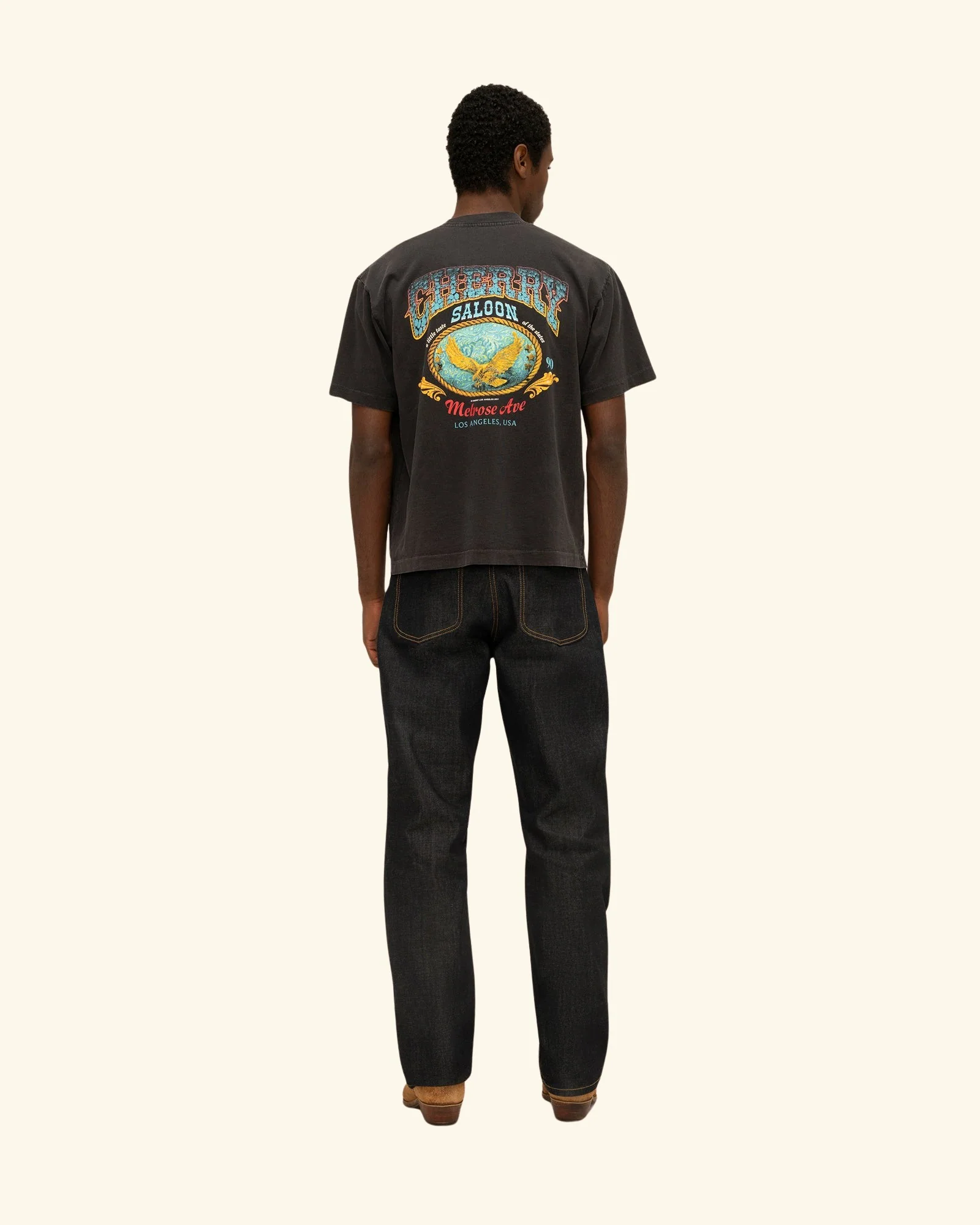 Saloon Pocket T-Shirt - Image 3
