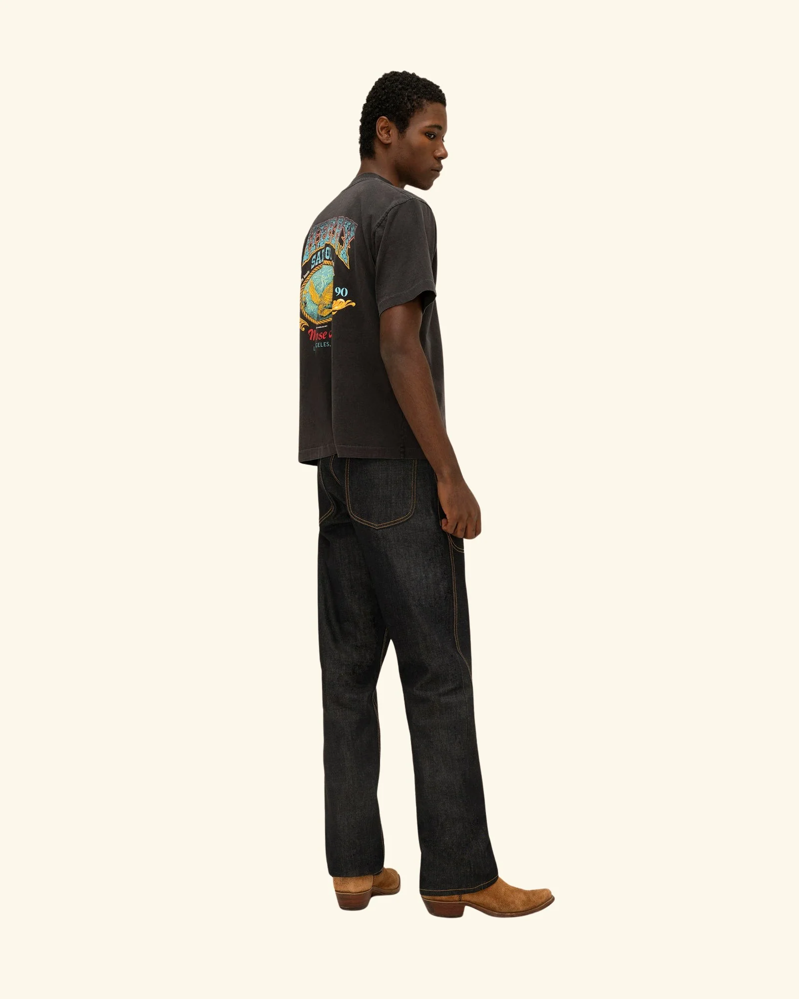 Saloon Pocket T-Shirt - Image 5