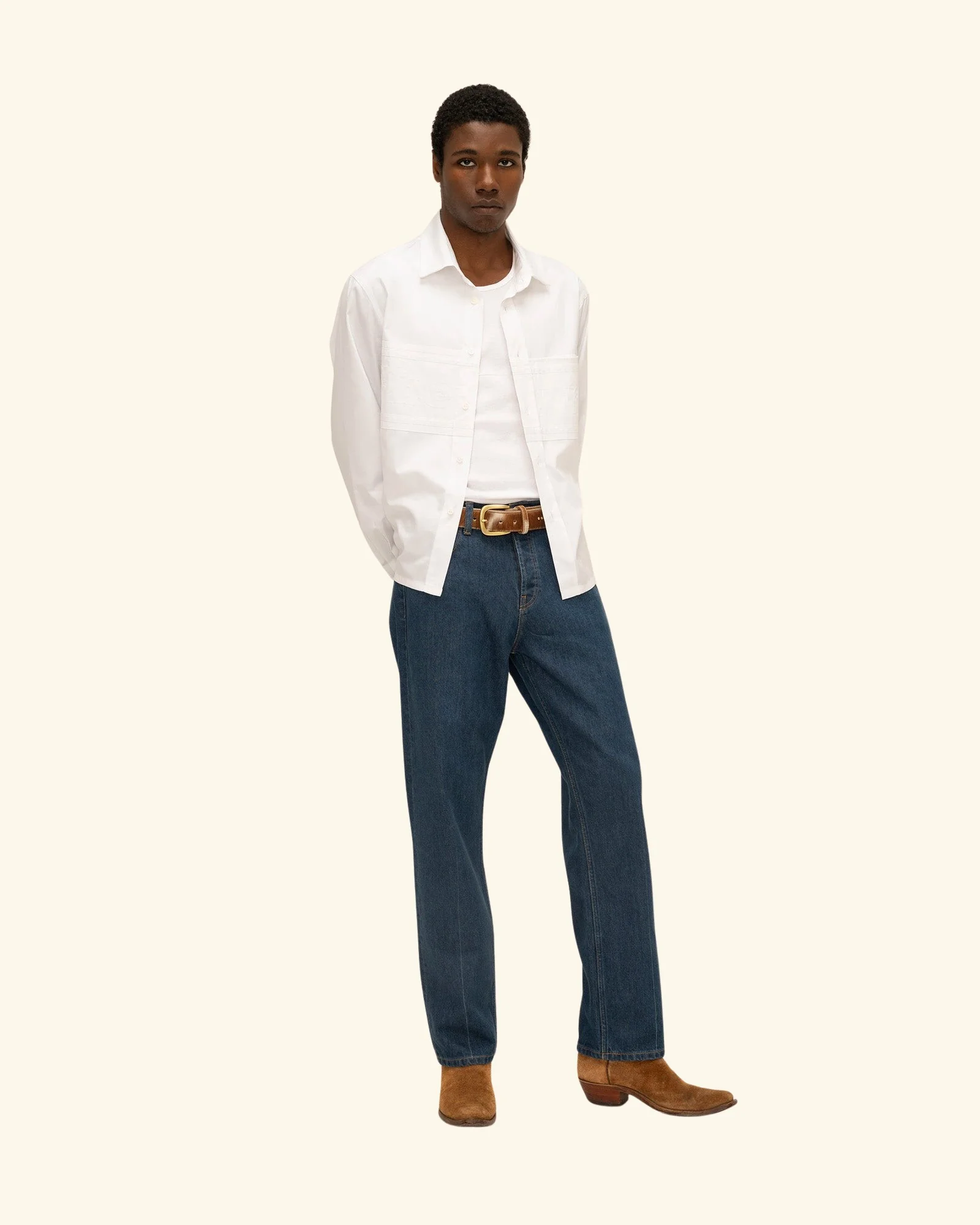 Poplin Pit Crew Shirt - Image 5