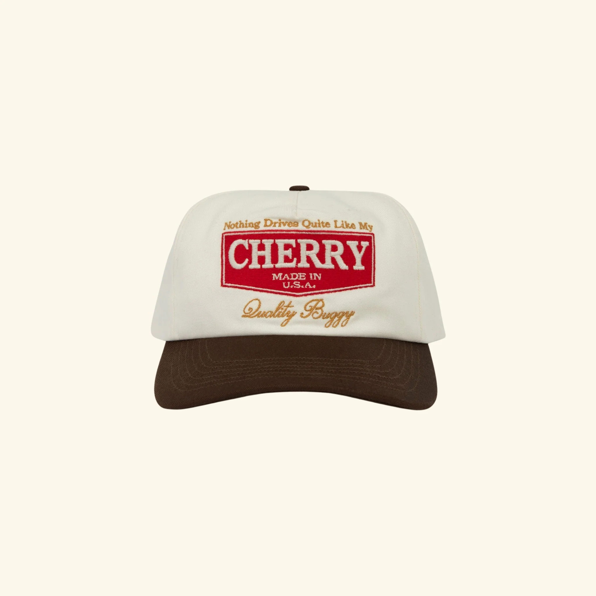 Quality Buggy 5 Panel Hat (Natural)
