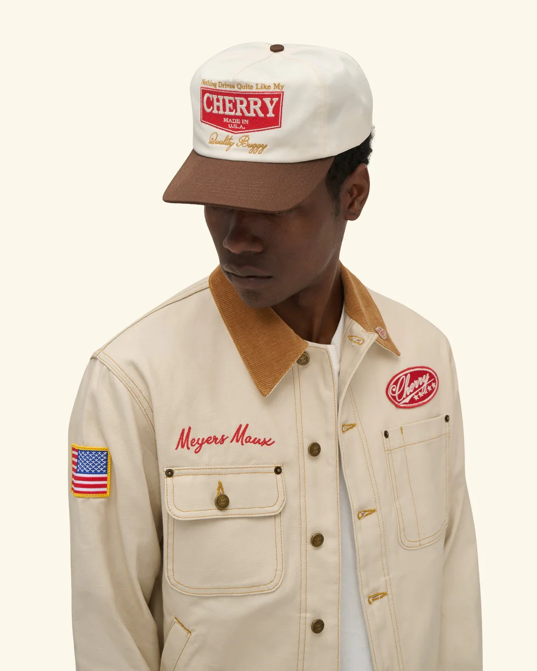 Quality Buggy 5 Panel Hat (Natural) - Image 5