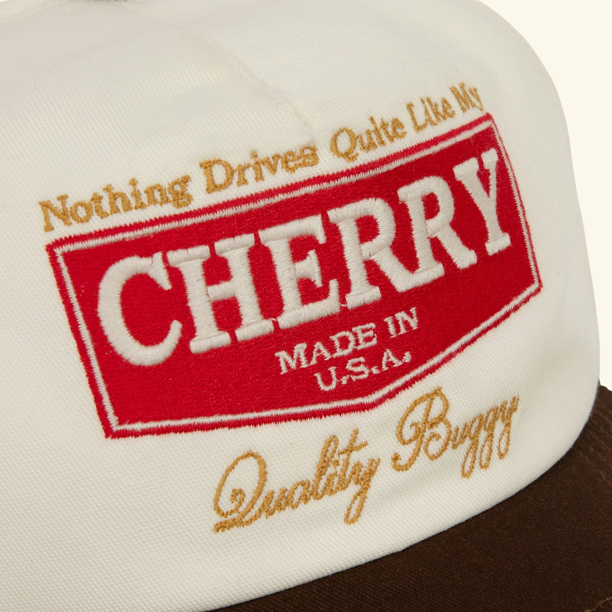 Quality Buggy 5 Panel Hat (Natural) - Image 6