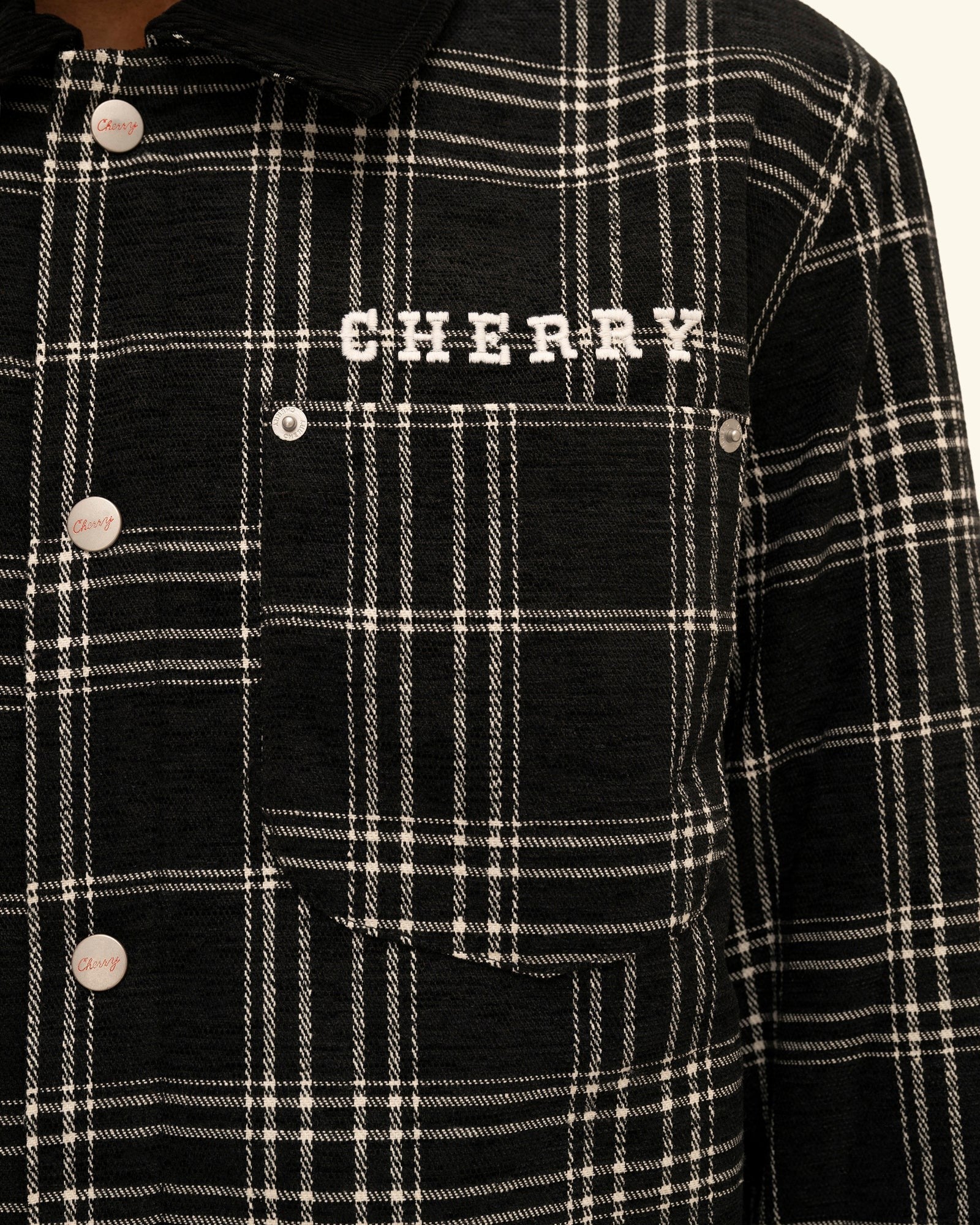 Quilted Lined Plaid Jacket - Image 14