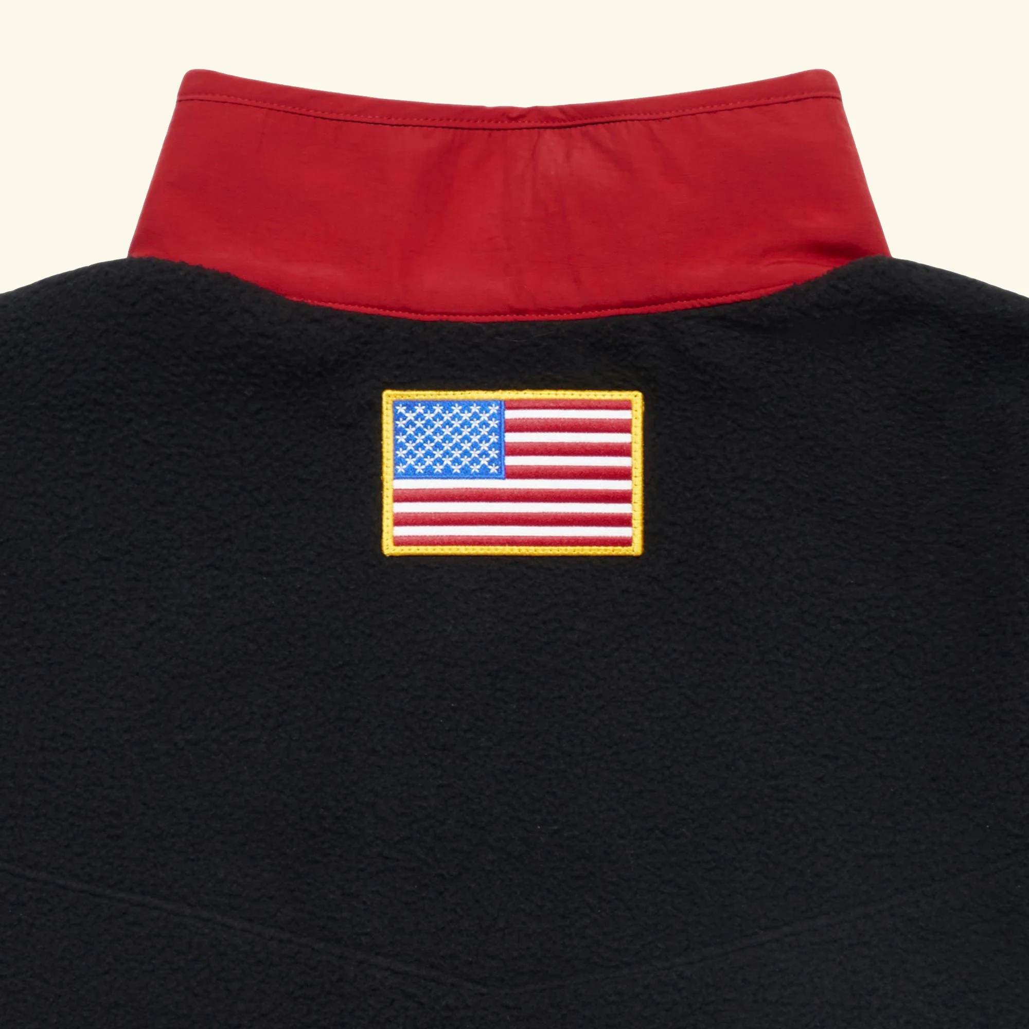Racing Half Zip Fleece (Black/Red) - Image 6