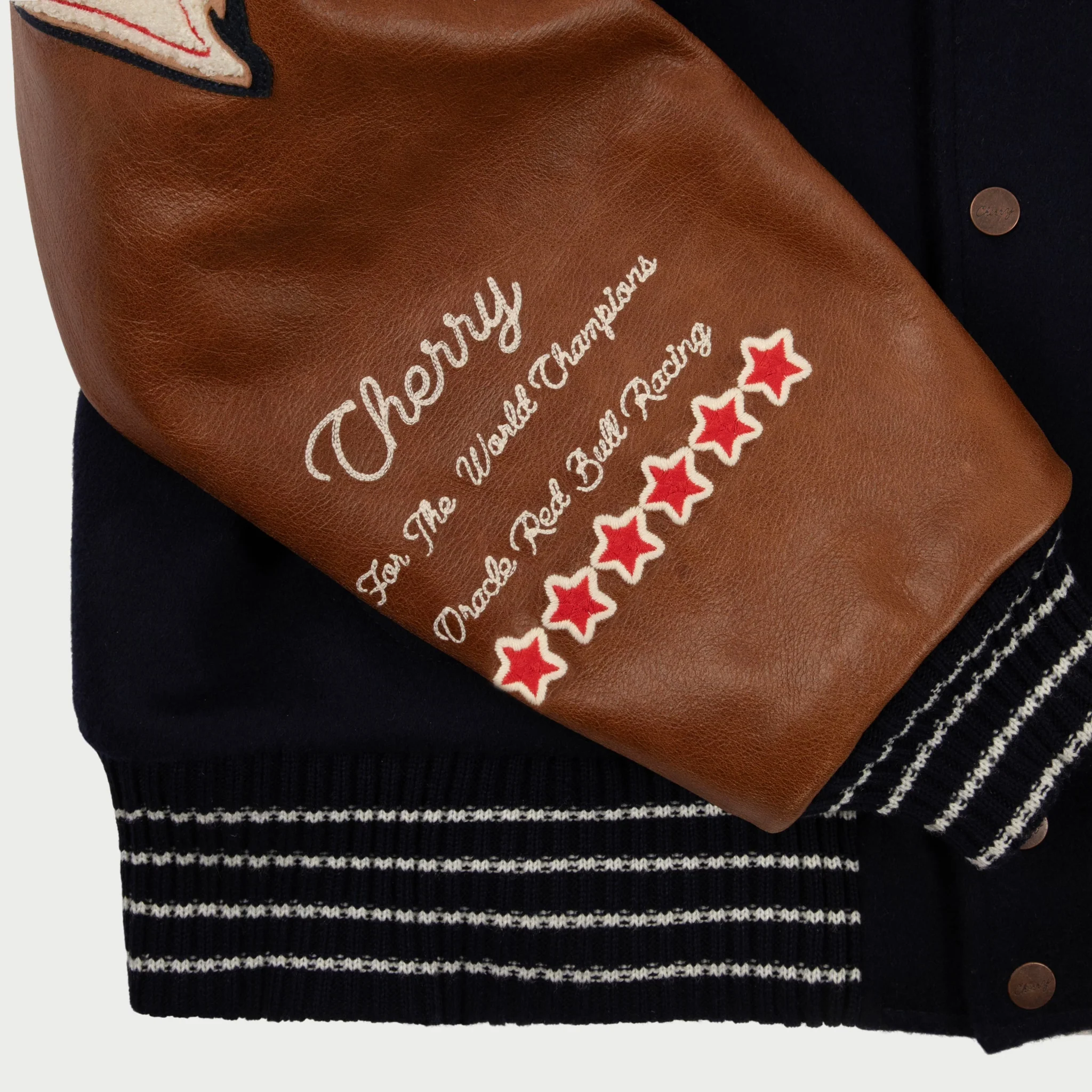 Red Bull Racing Varsity Jacket (Midnight Blue) - Image 3