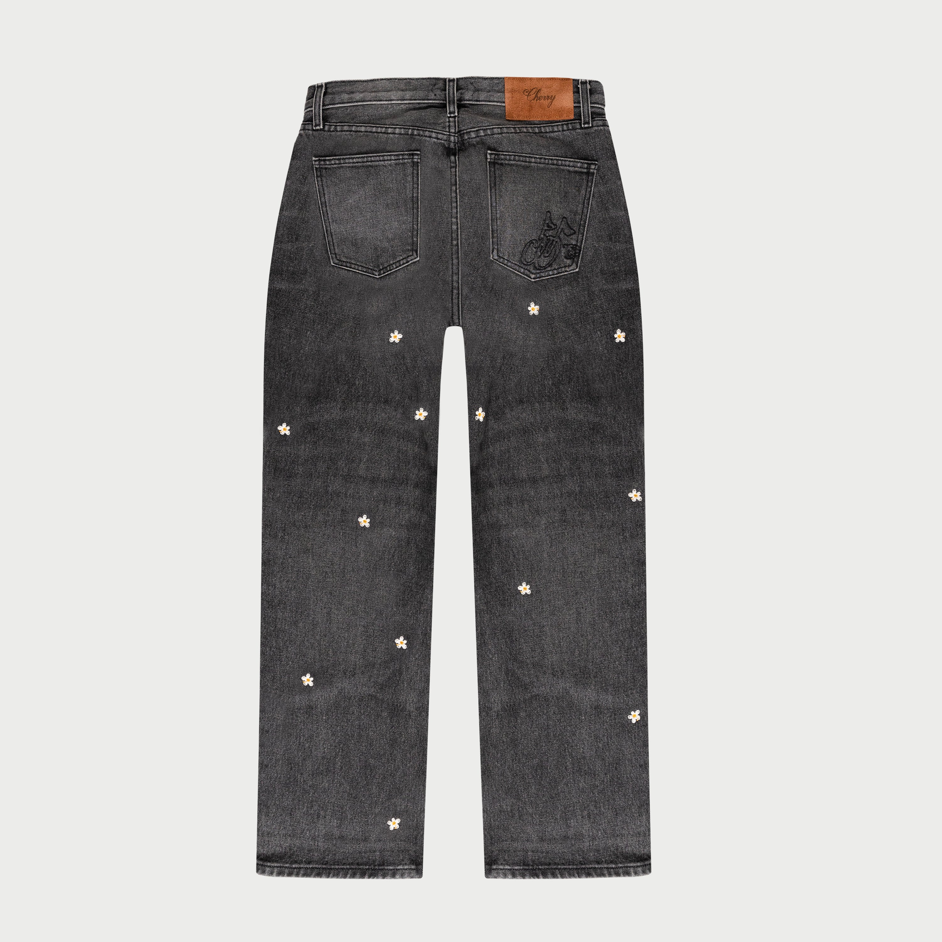 Blossom Relaxed 5 Pocket Denim (Black) - Image 2