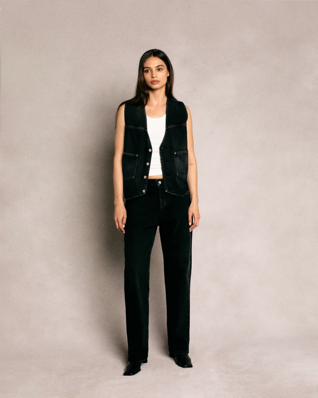 Relaxed 5 Pocket Denim - Image 3