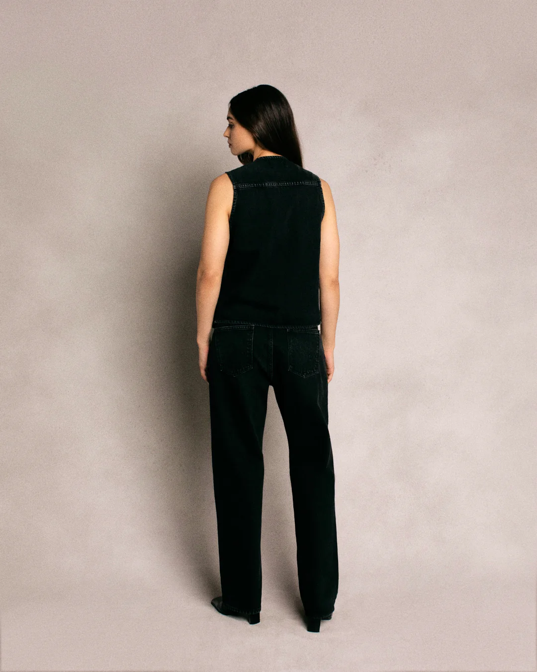 Relaxed 5 Pocket Denim - Image 4