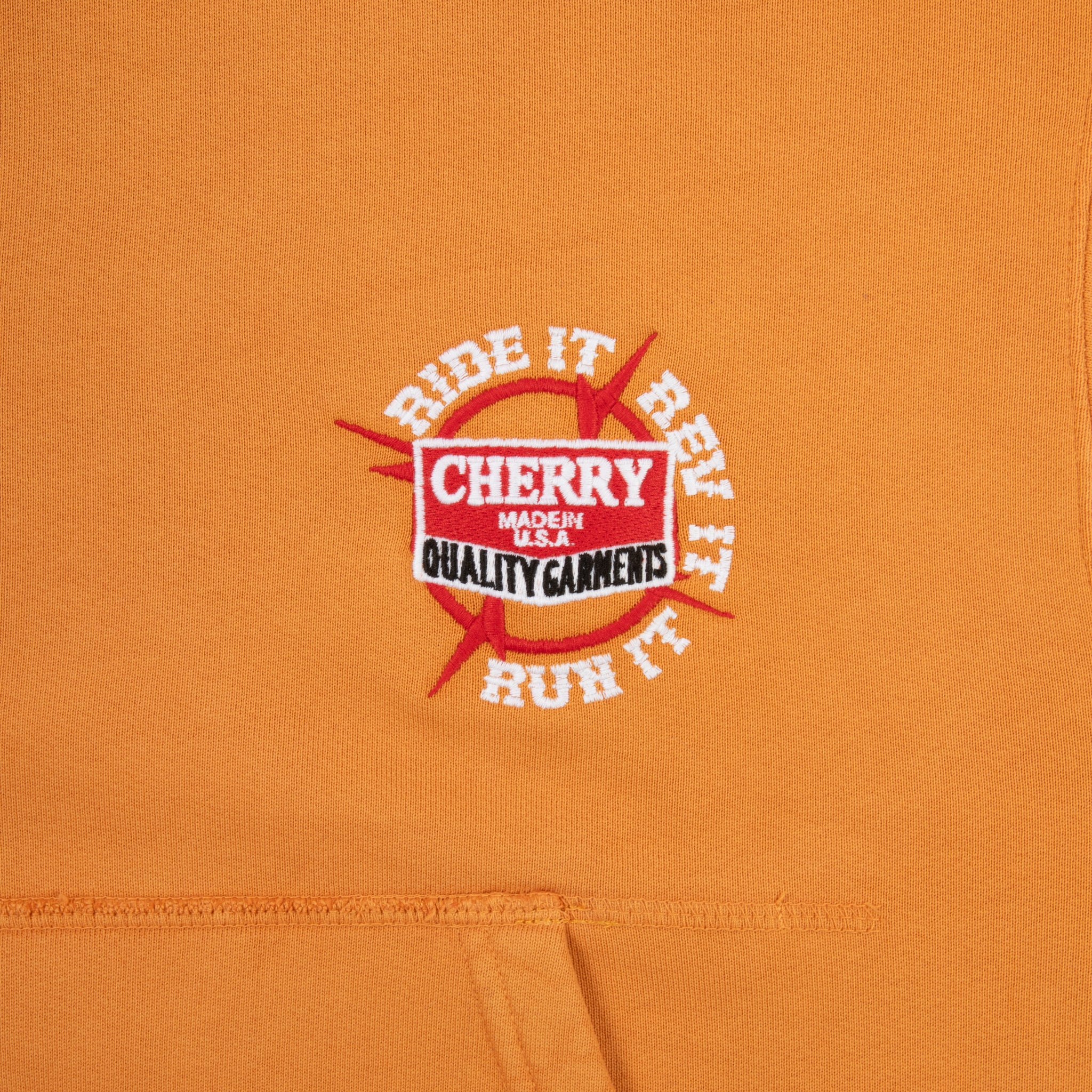 Ride It, Rev It Hoodie (Orange) - Image 3