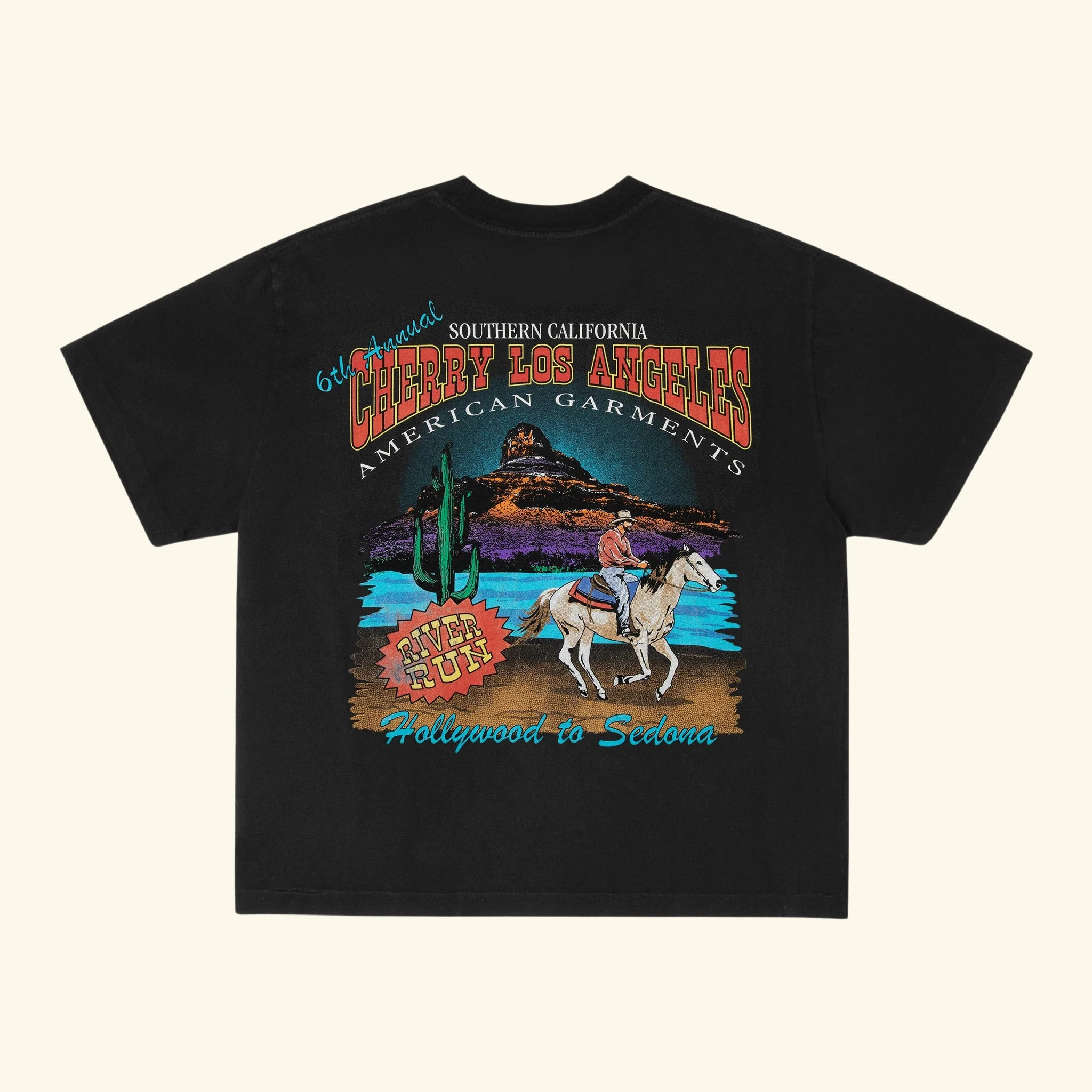 River Run Boxy Pocket Tee