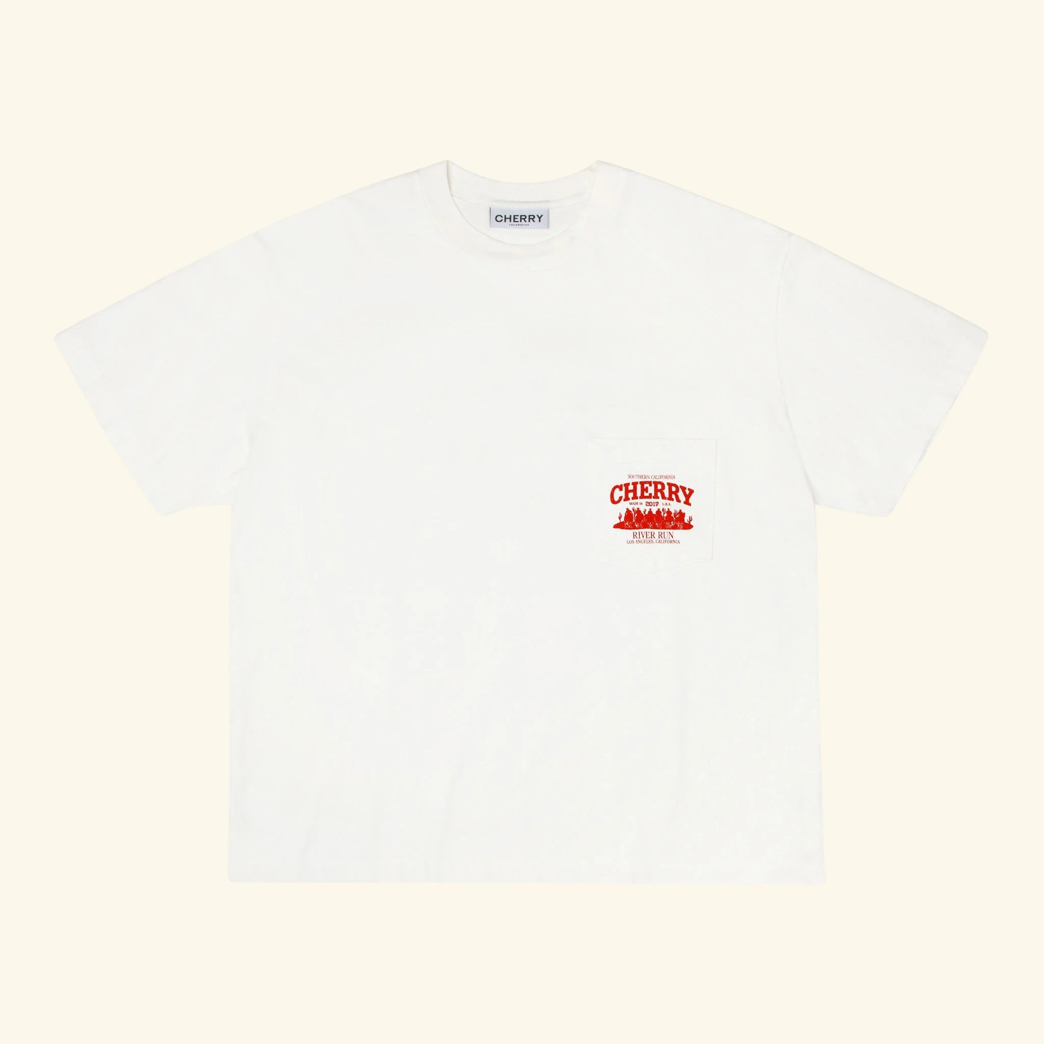River Run Boxy Pocket Tee - Image 2