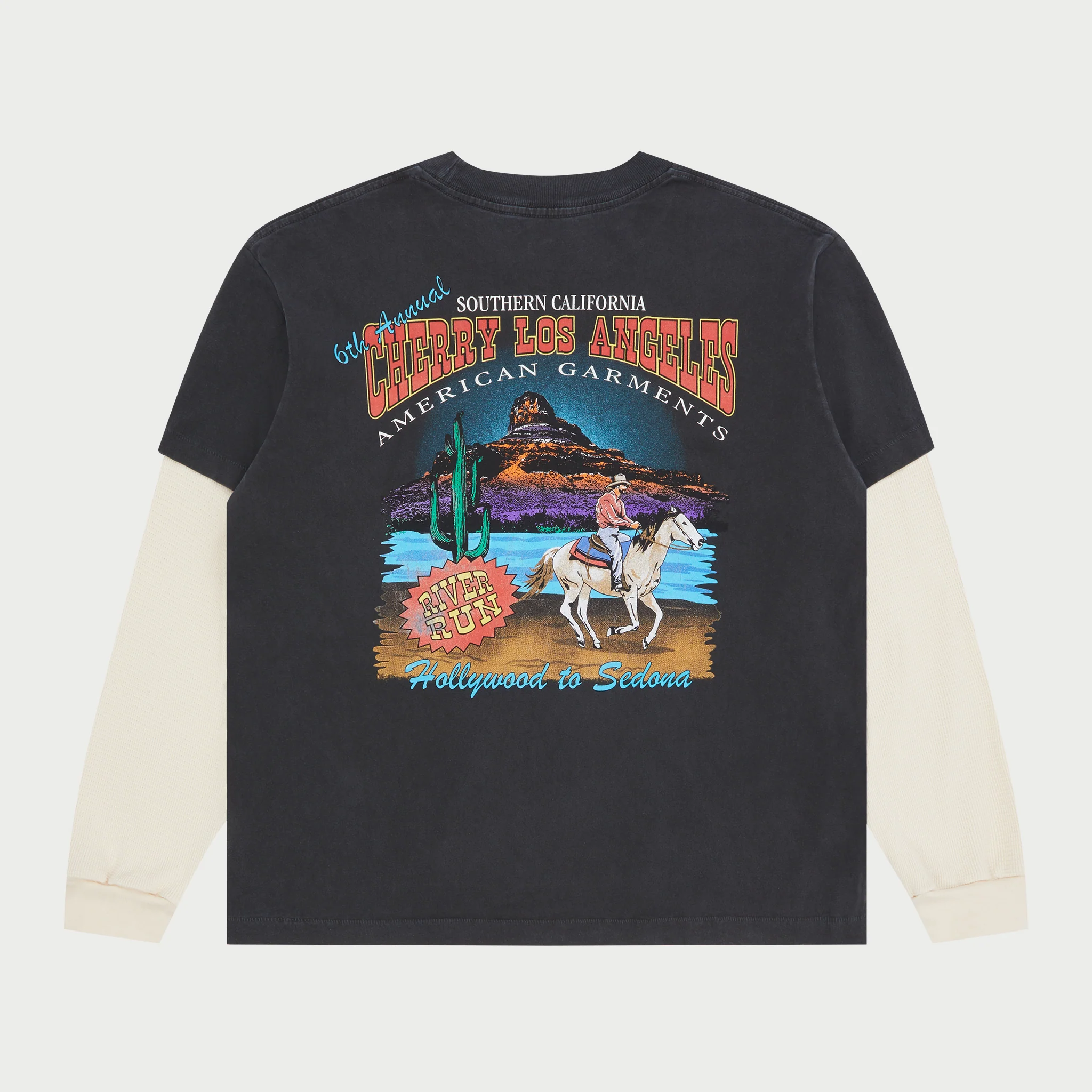 River Run Boxy Pocket Thermal L/S - Image 2