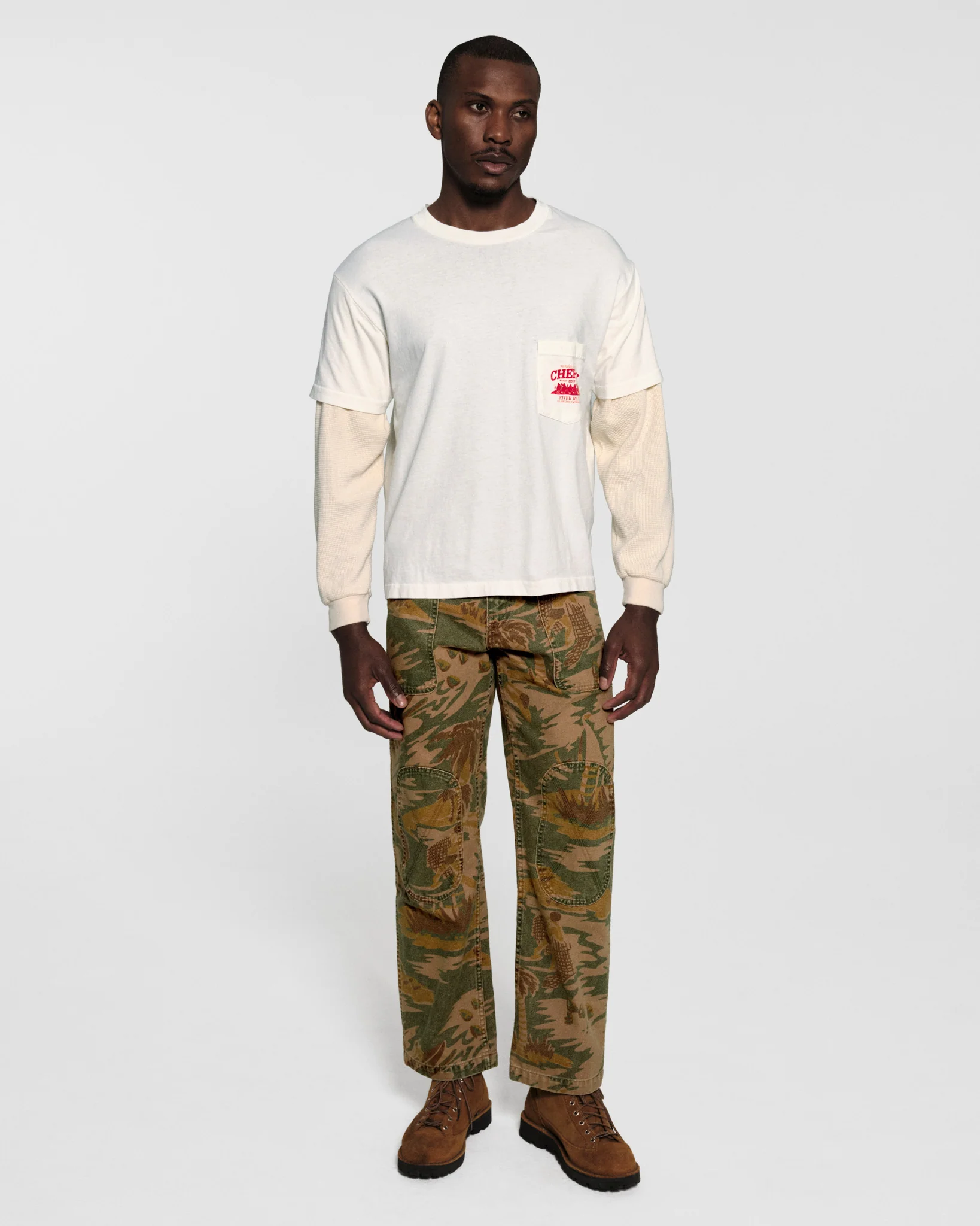 River Run Boxy Pocket Thermal L/S - Image 5