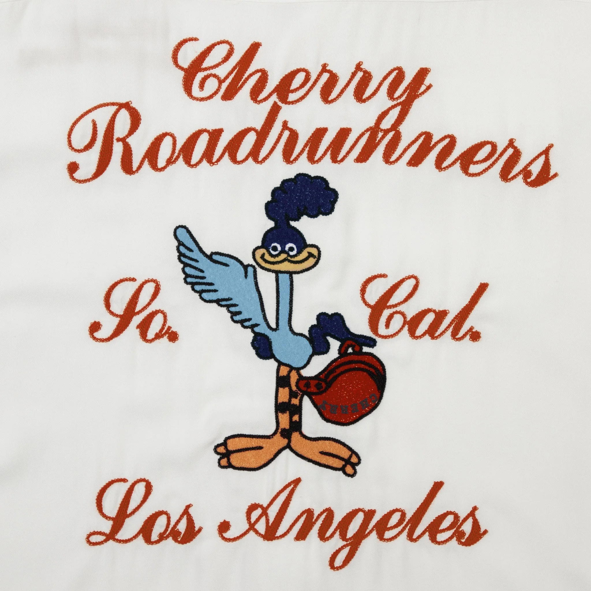 Roadrunner Bowling Shirt (White) - Image 6